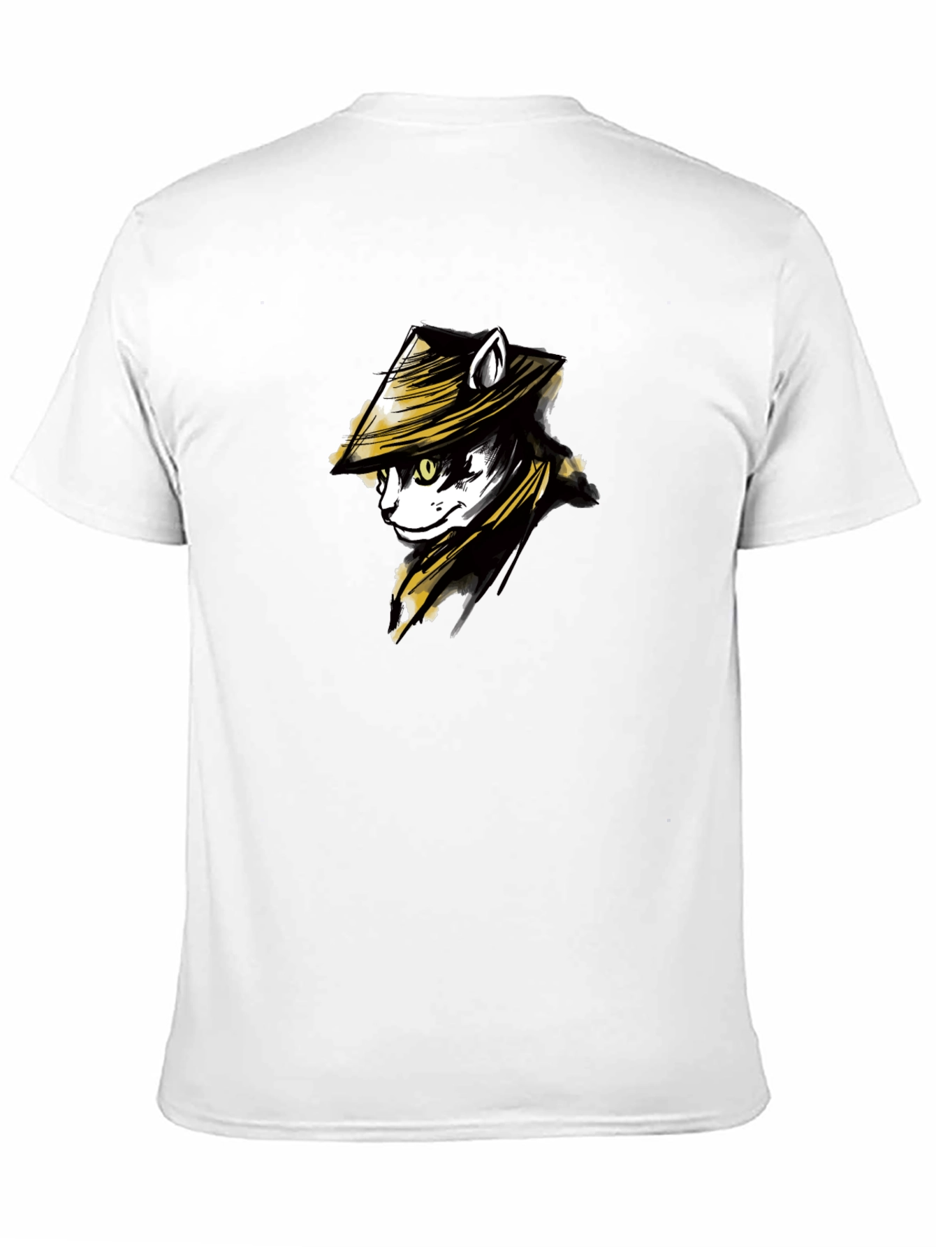 Samurai Cat T-Shirt - Cool Graphic Tee