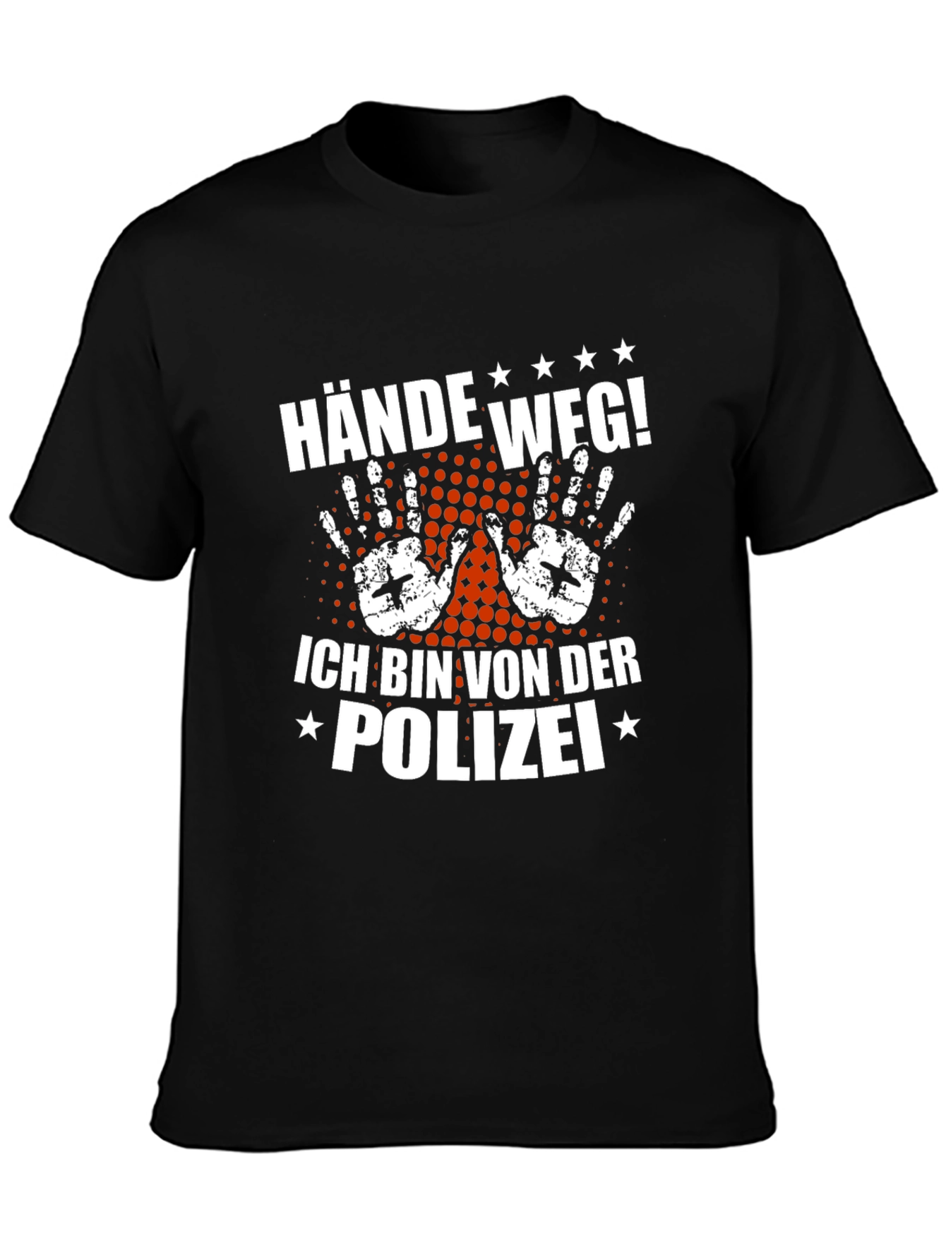 Hands Off! I am with the Police T-Shirt