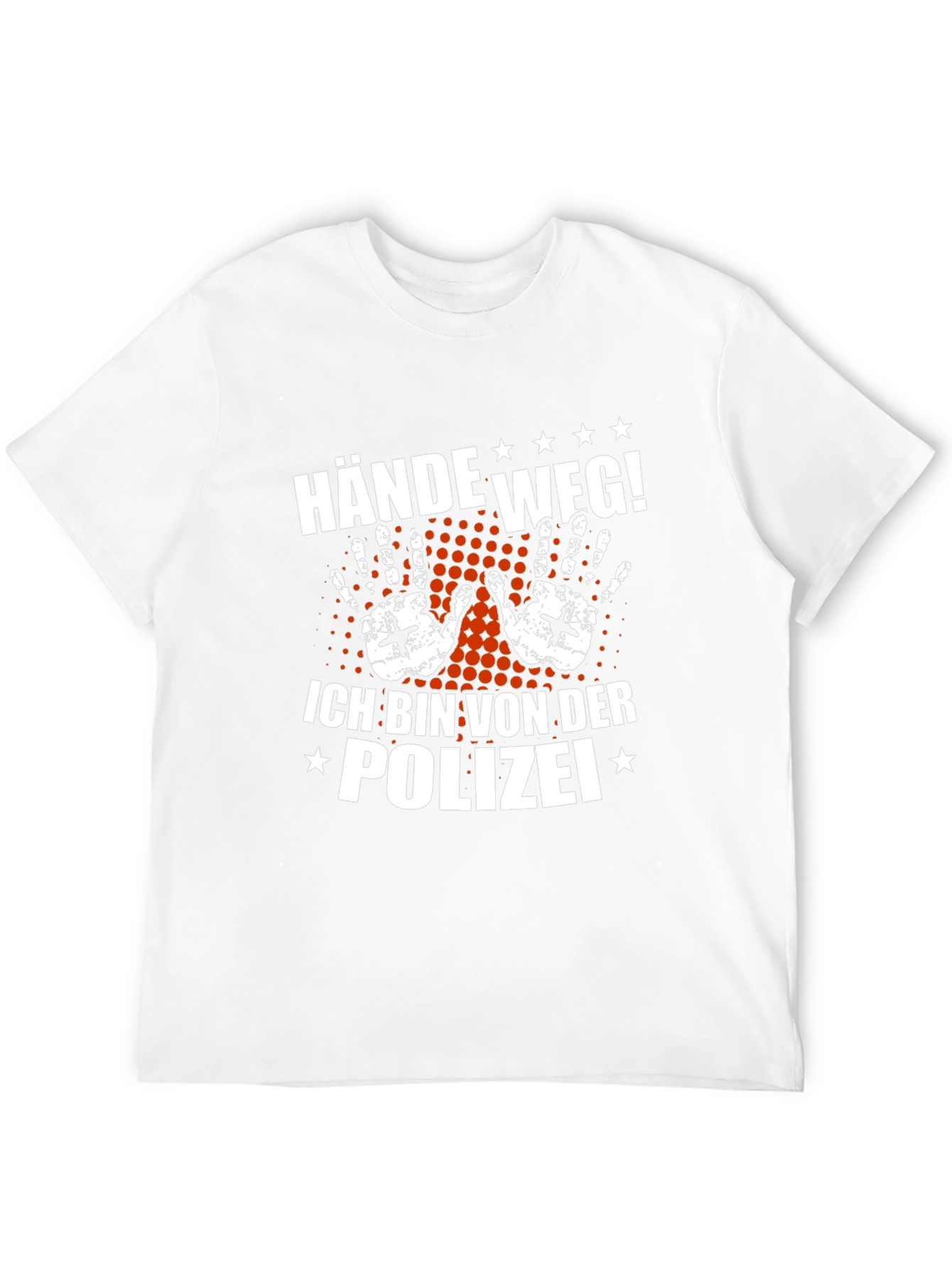 Hands Off! I am with the Police T-Shirt