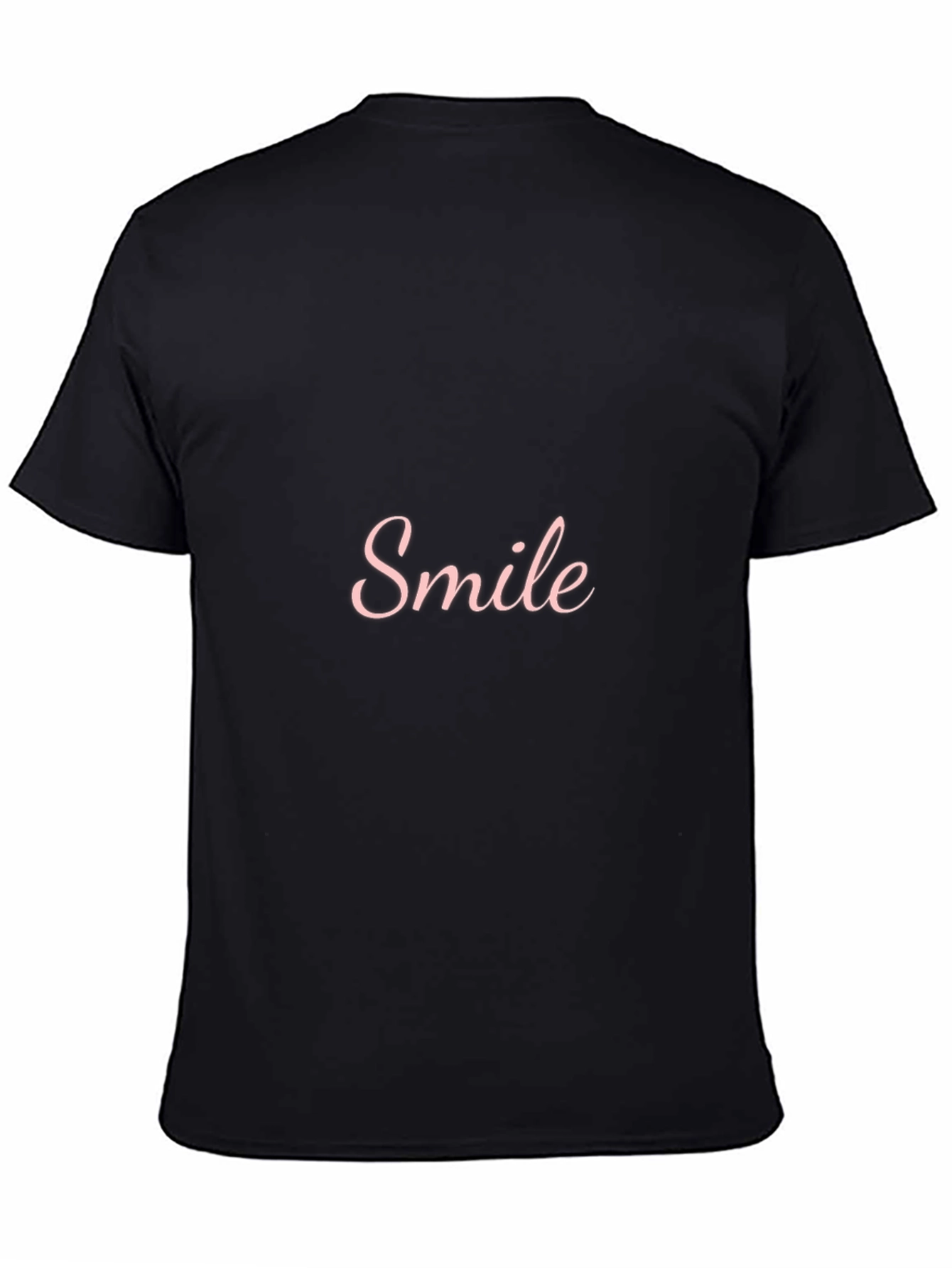 Smile Graphic Black T-Shirt