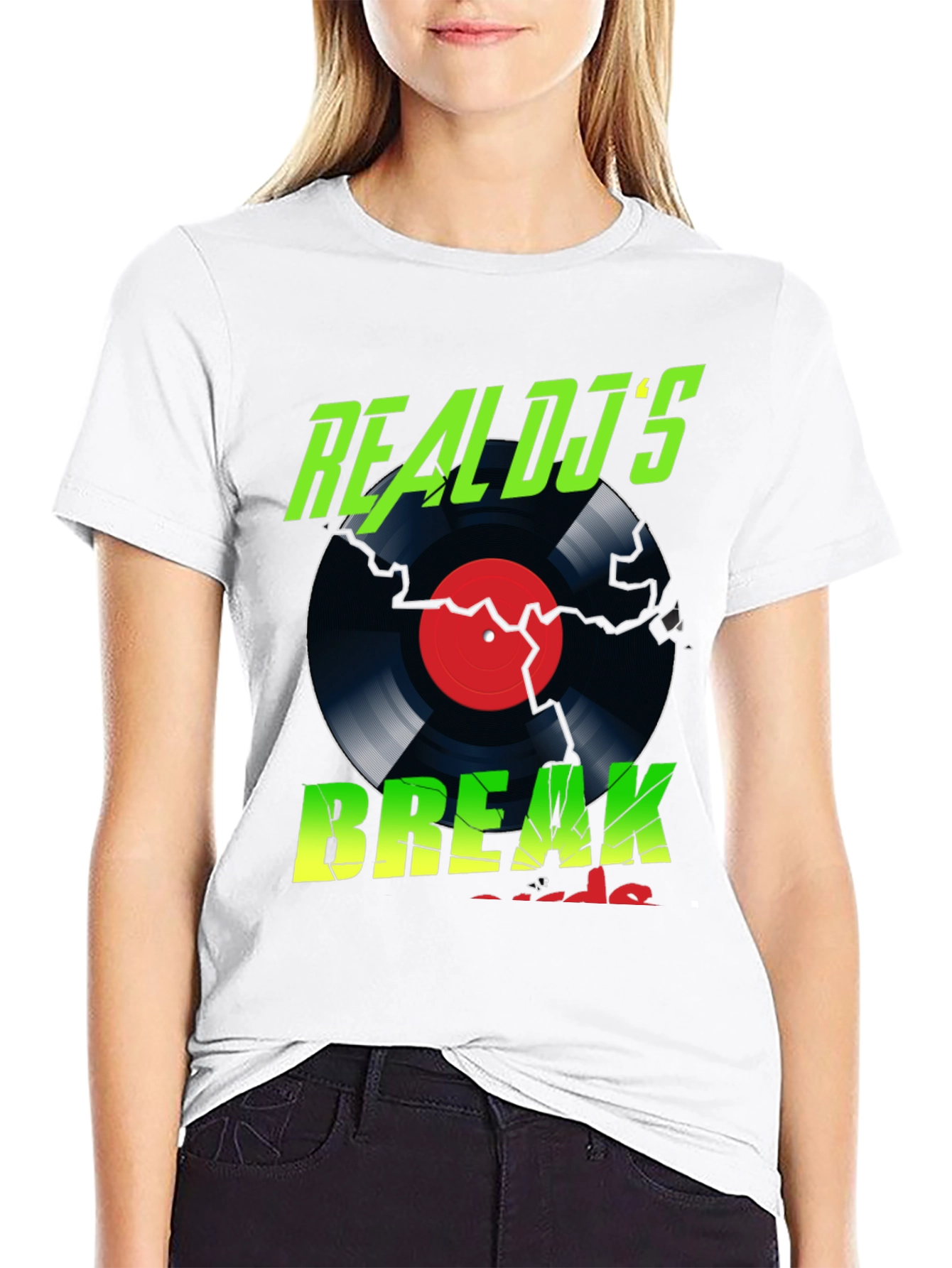 Real DJs Break Record T-Shirt