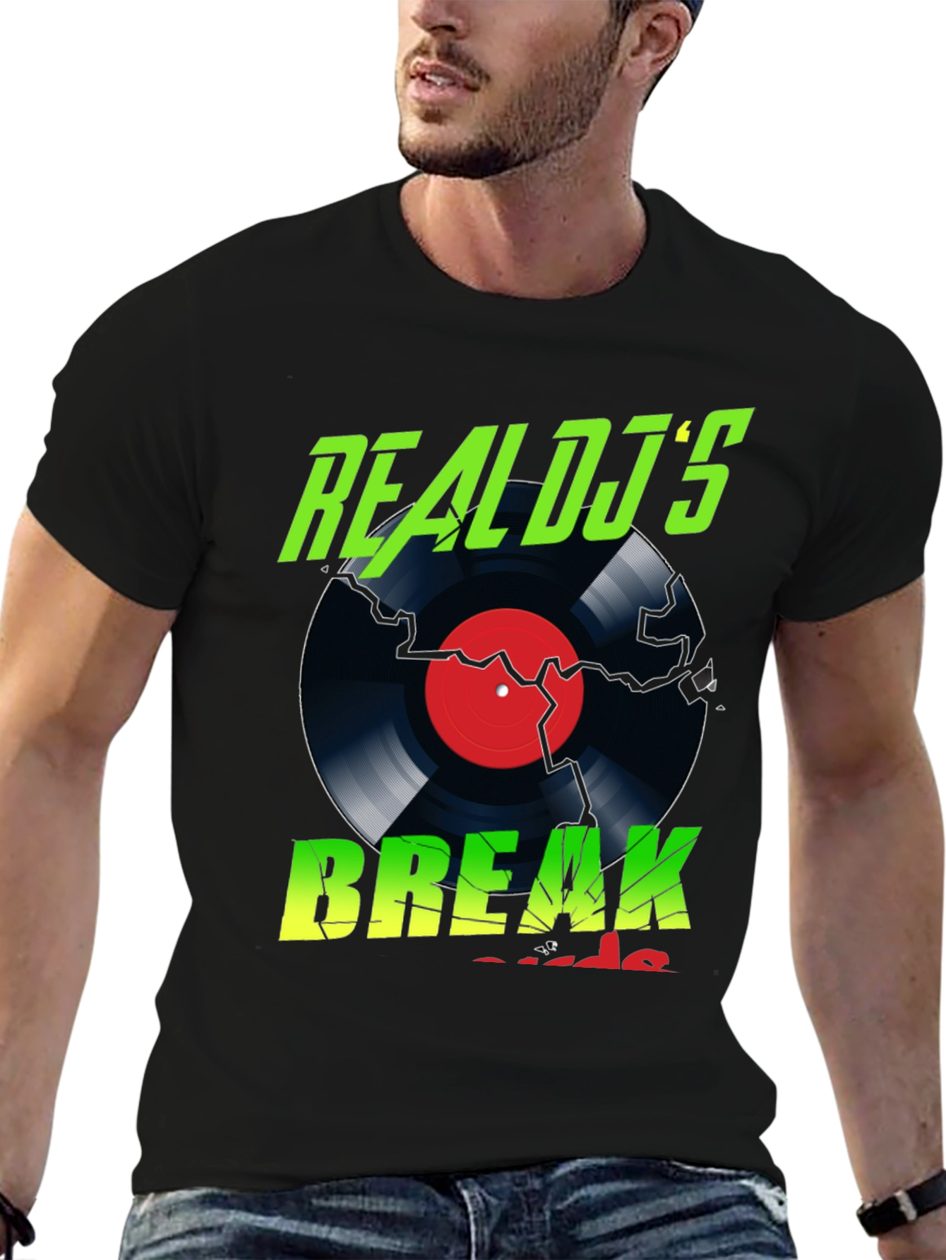Real DJs Break Record T-Shirt
