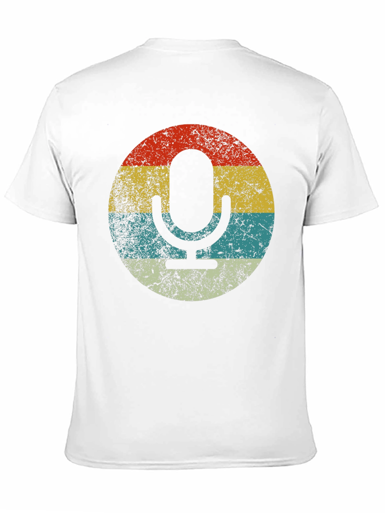 Retro Microphone Graphic Tee