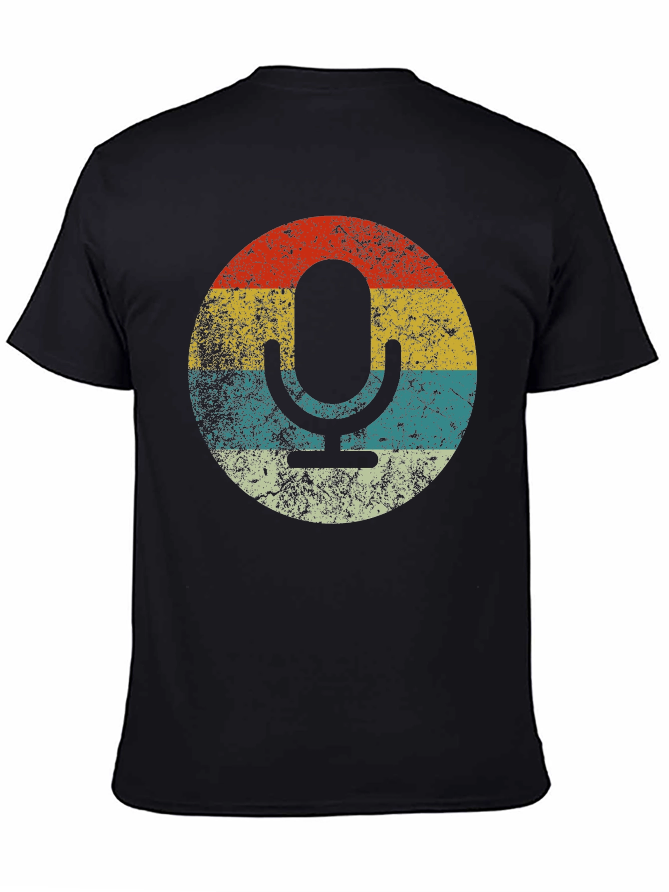Retro Microphone Graphic Tee
