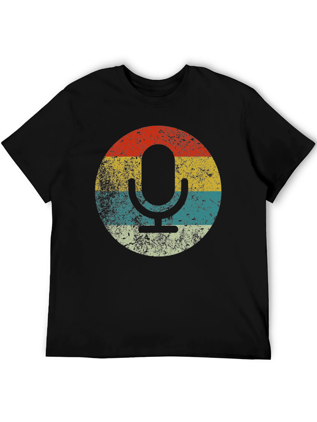 Retro Microphone Graphic Tee