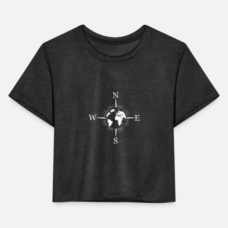 Compass World Map Explorer or Backpacker Gift