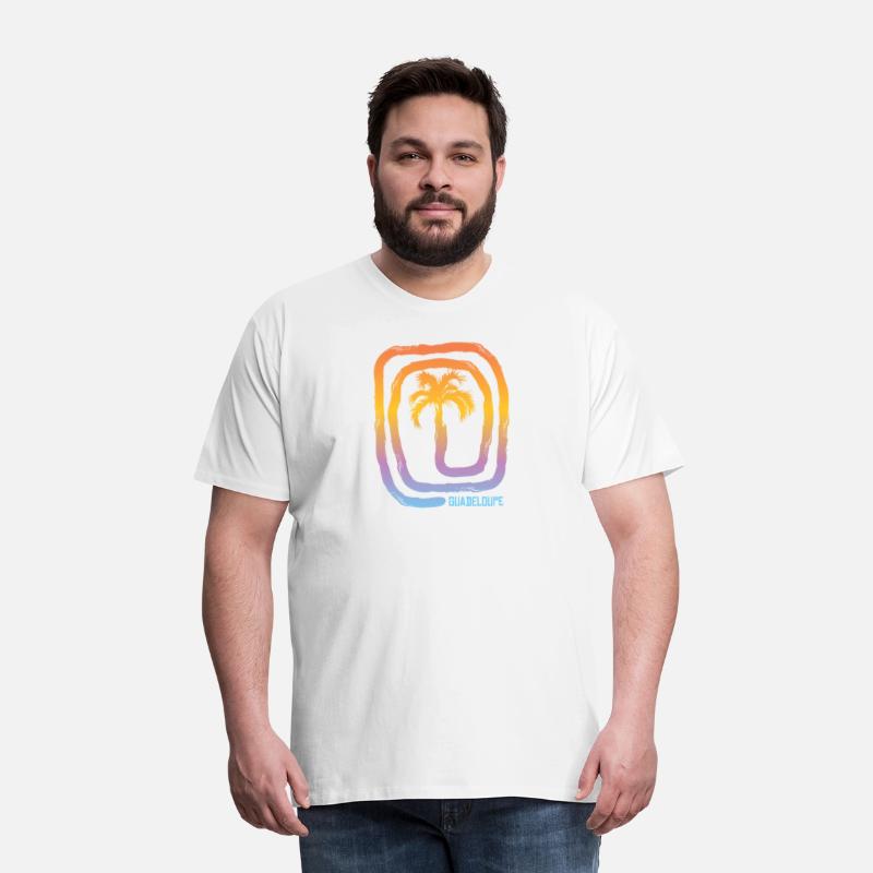 Cool Guadeloupe Palm Tree Souvenir Vacation