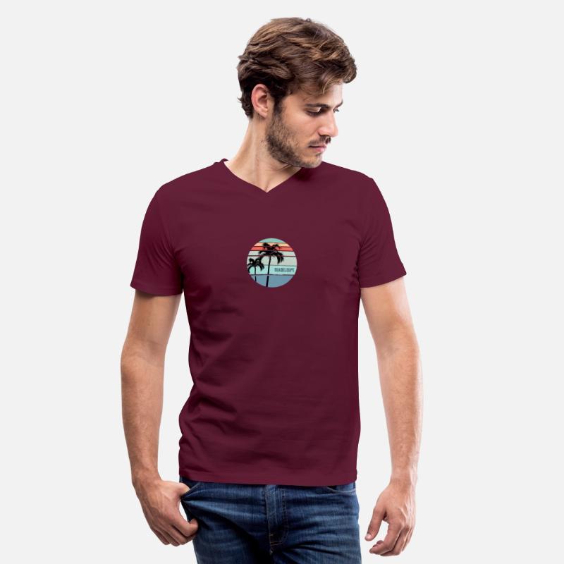 Cool Guadeloupe Palm Tree Vacation Souvenir