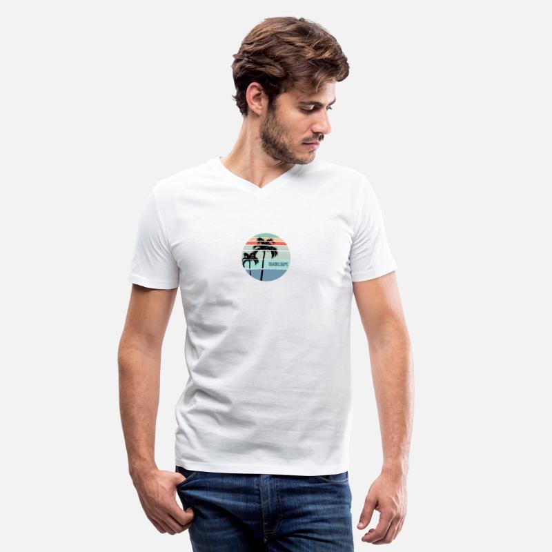 Cool Guadeloupe Palm Tree Vacation Souvenir