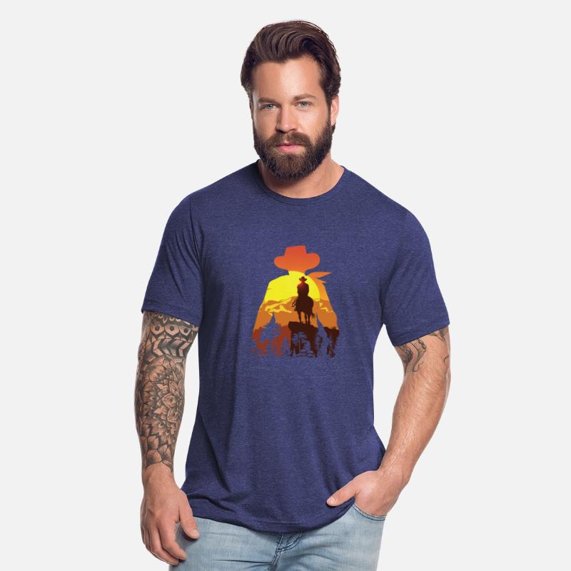 Cowboy With Horse