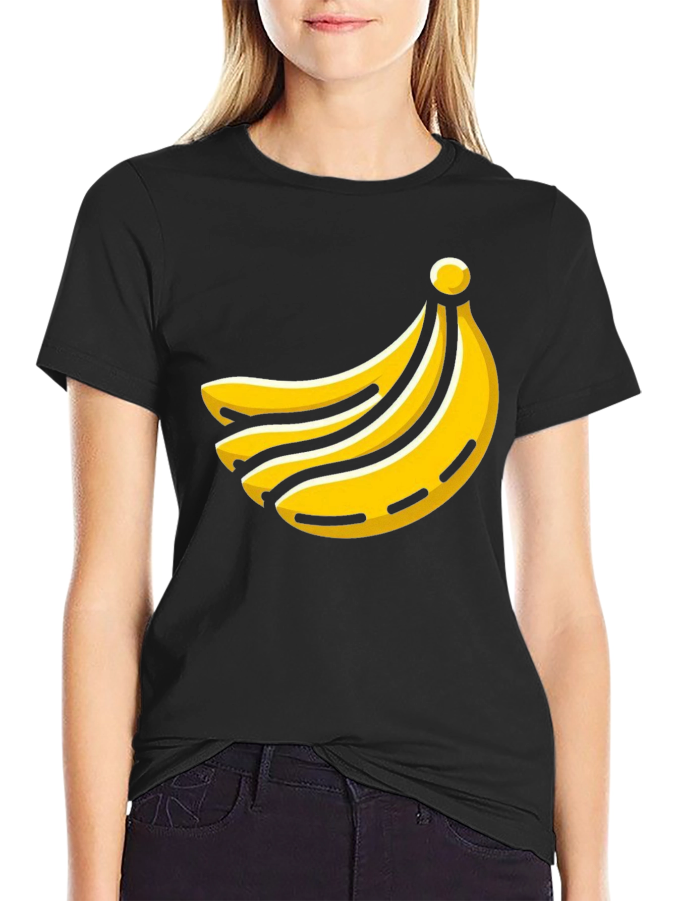 Banana Graphic Tee - Funky Fruit Design!