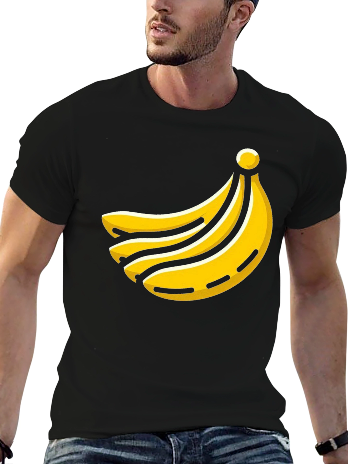 Banana Graphic Tee - Funky Fruit Design!