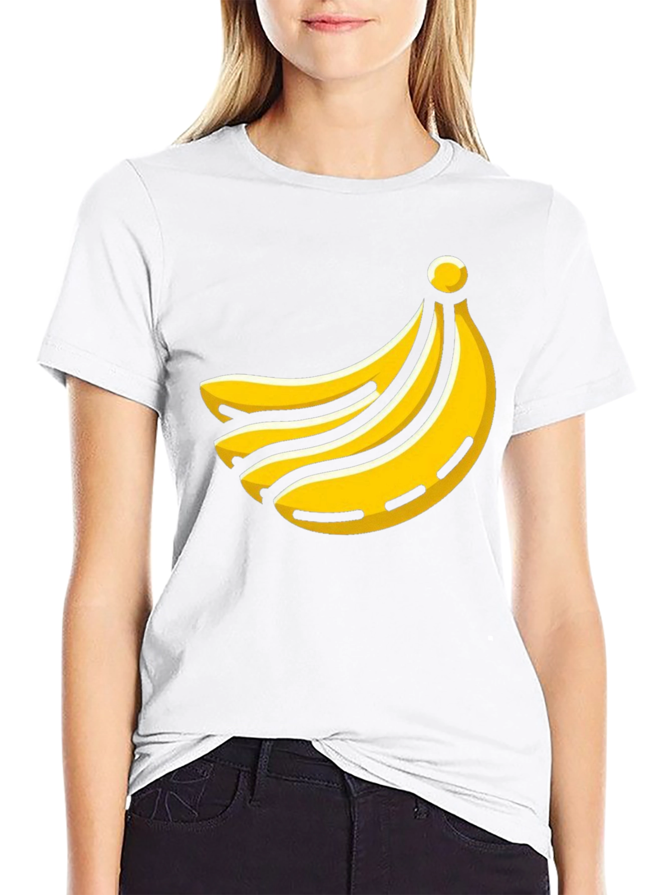 Banana Graphic Tee - Funky Fruit Design!