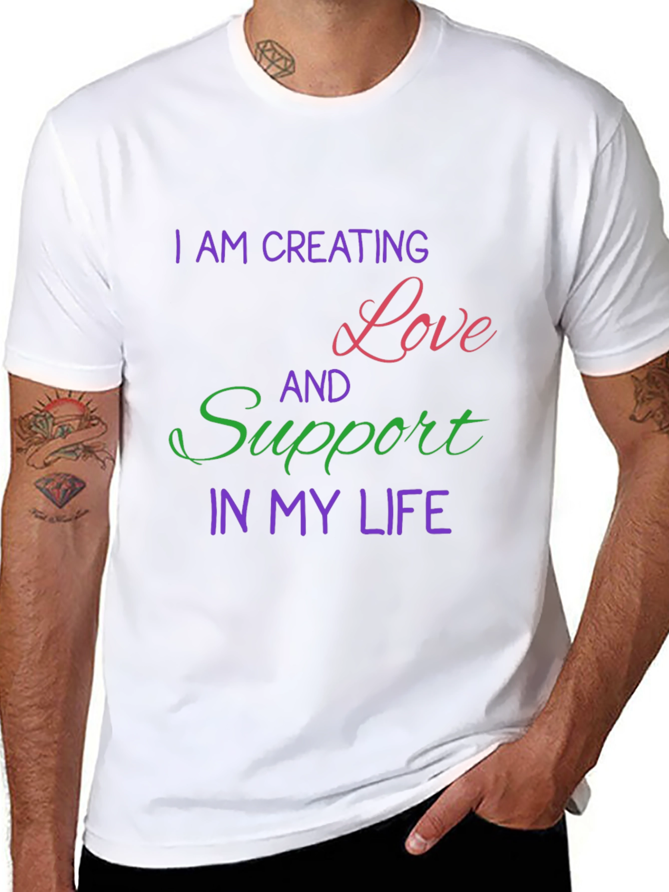 Creating Love & Support Graphic Tee