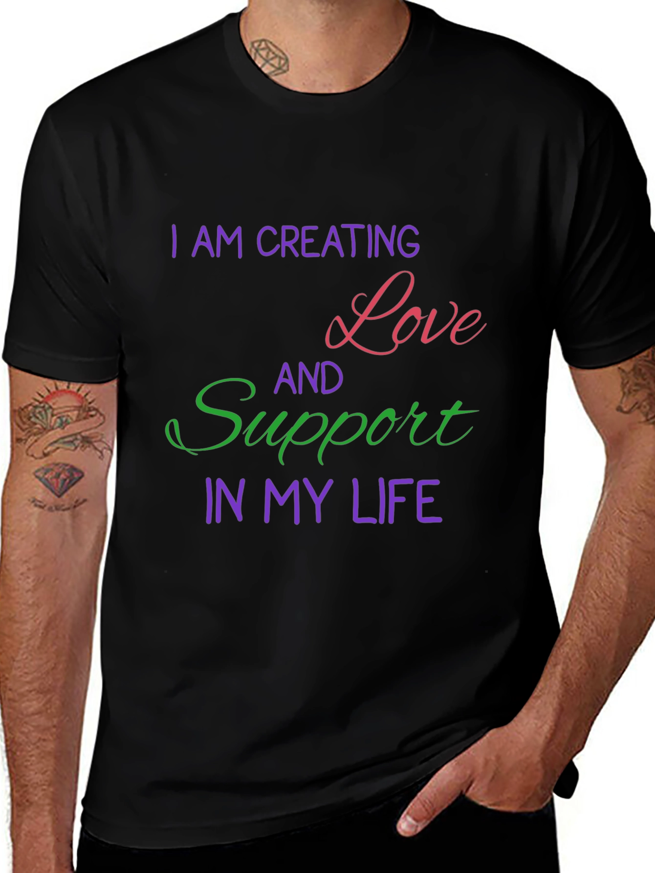 Creating Love & Support Graphic Tee