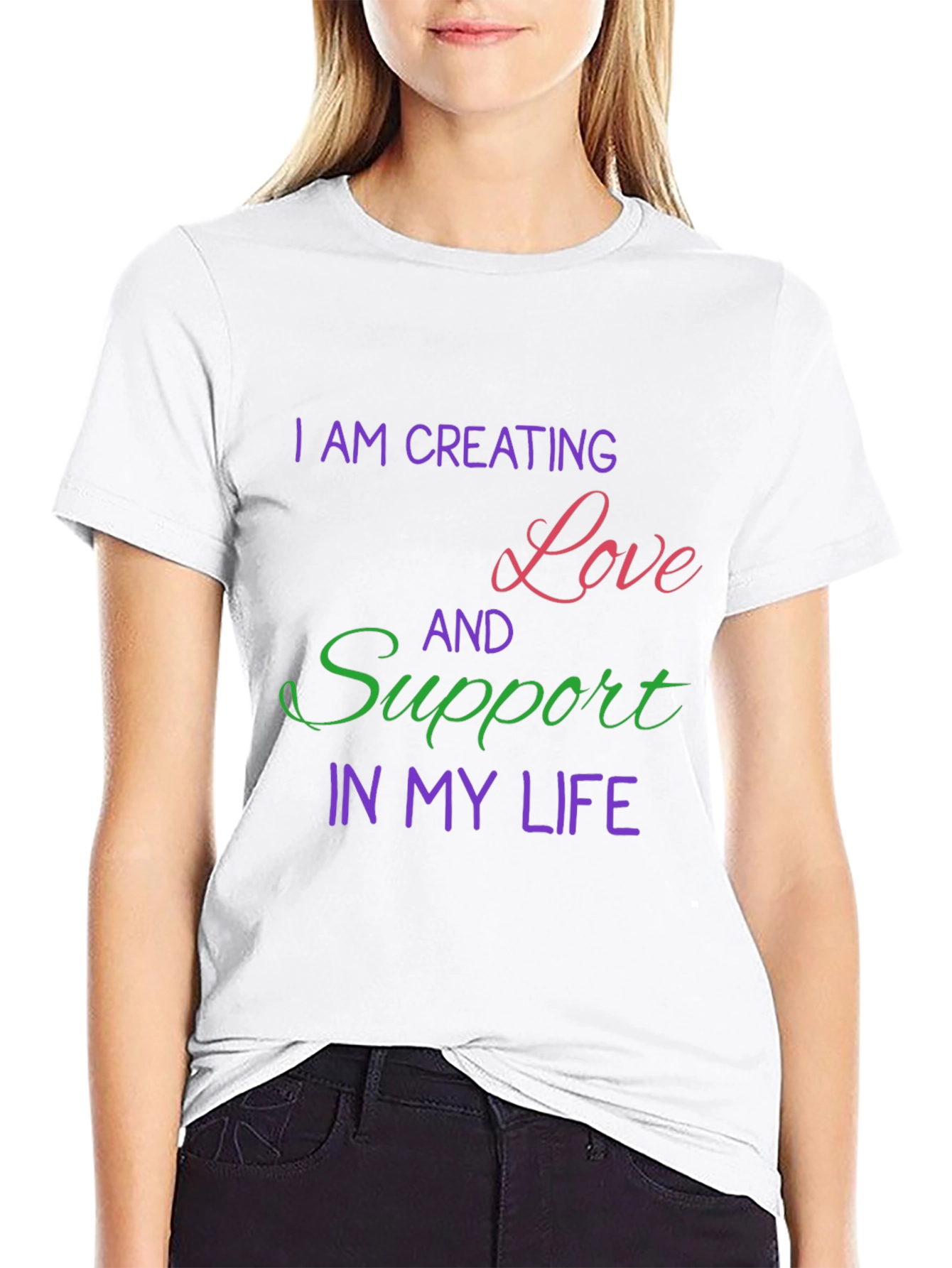 Creating Love & Support Graphic Tee