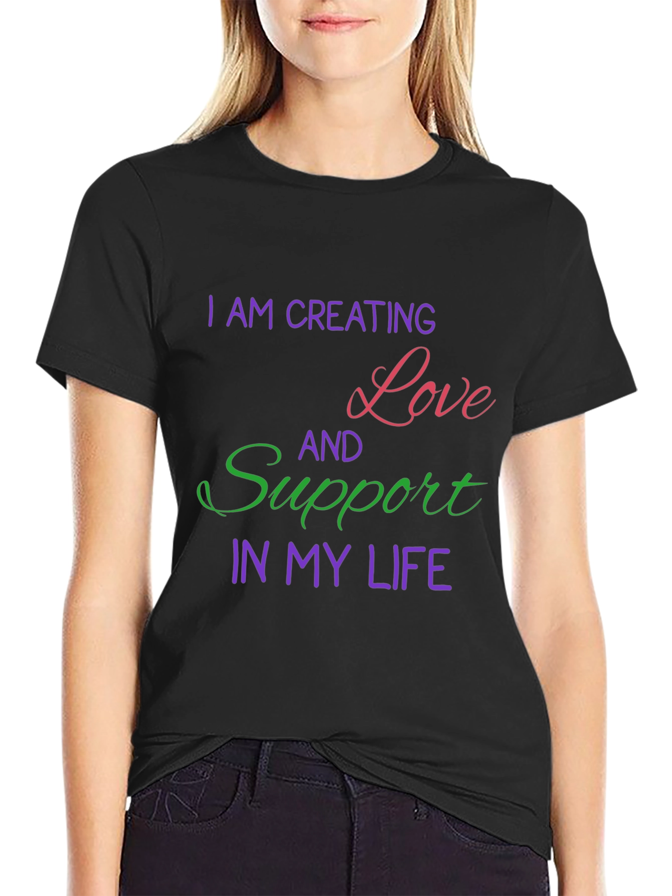 Creating Love & Support Graphic Tee