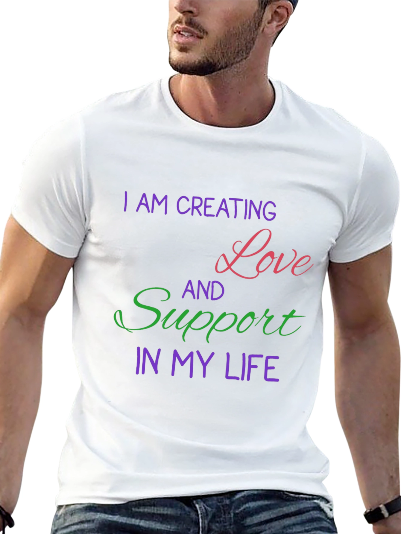 Creating Love & Support Graphic Tee