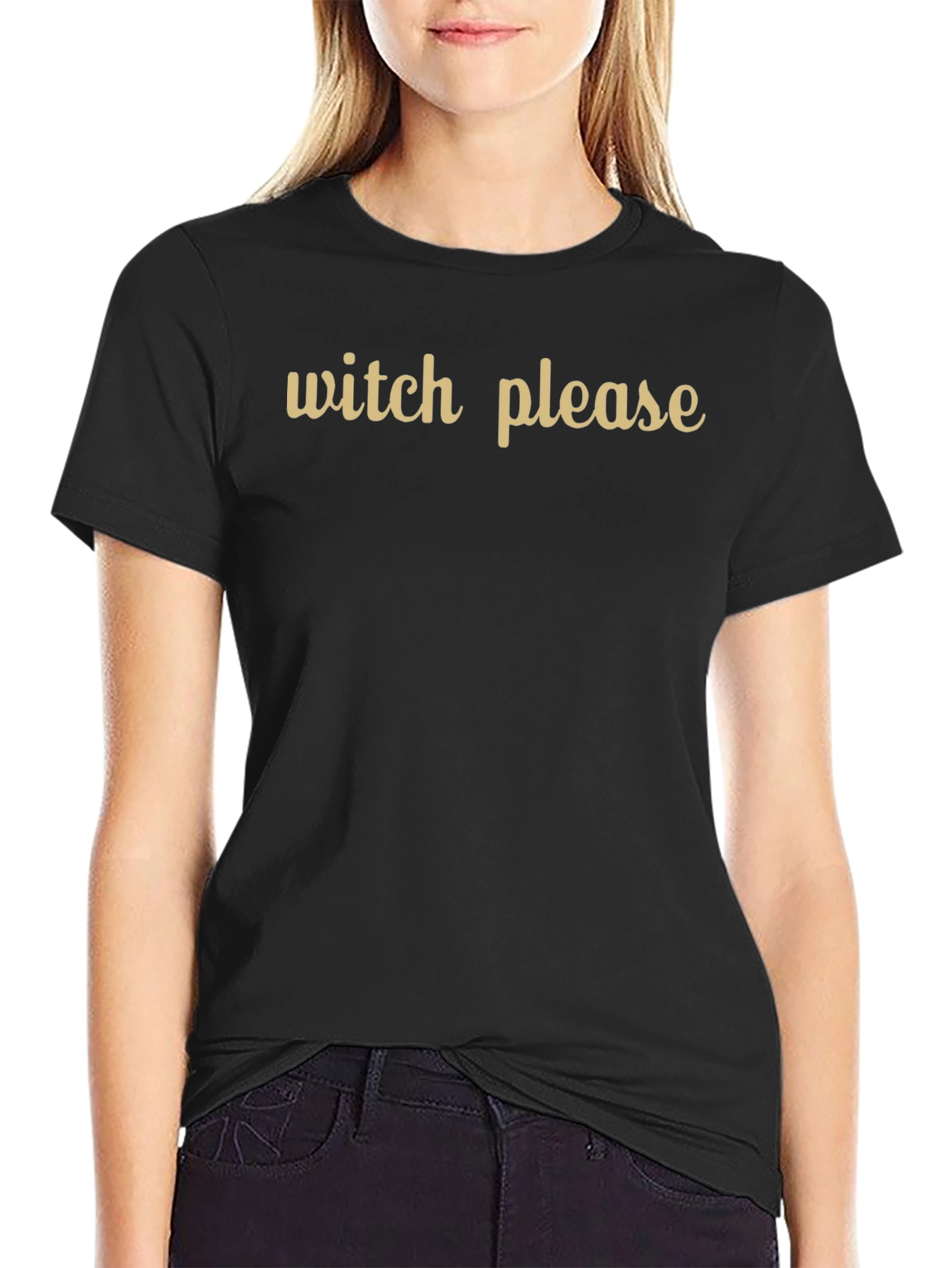 Witch Please Graphic T-Shirt - Funny Halloween Tee
