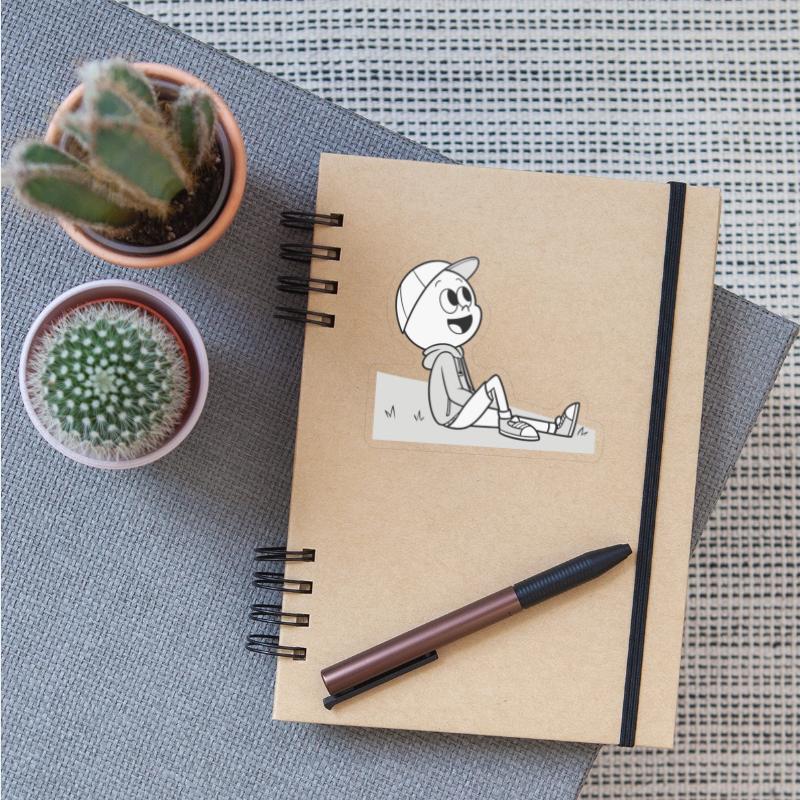 create a minimalistic cartoon