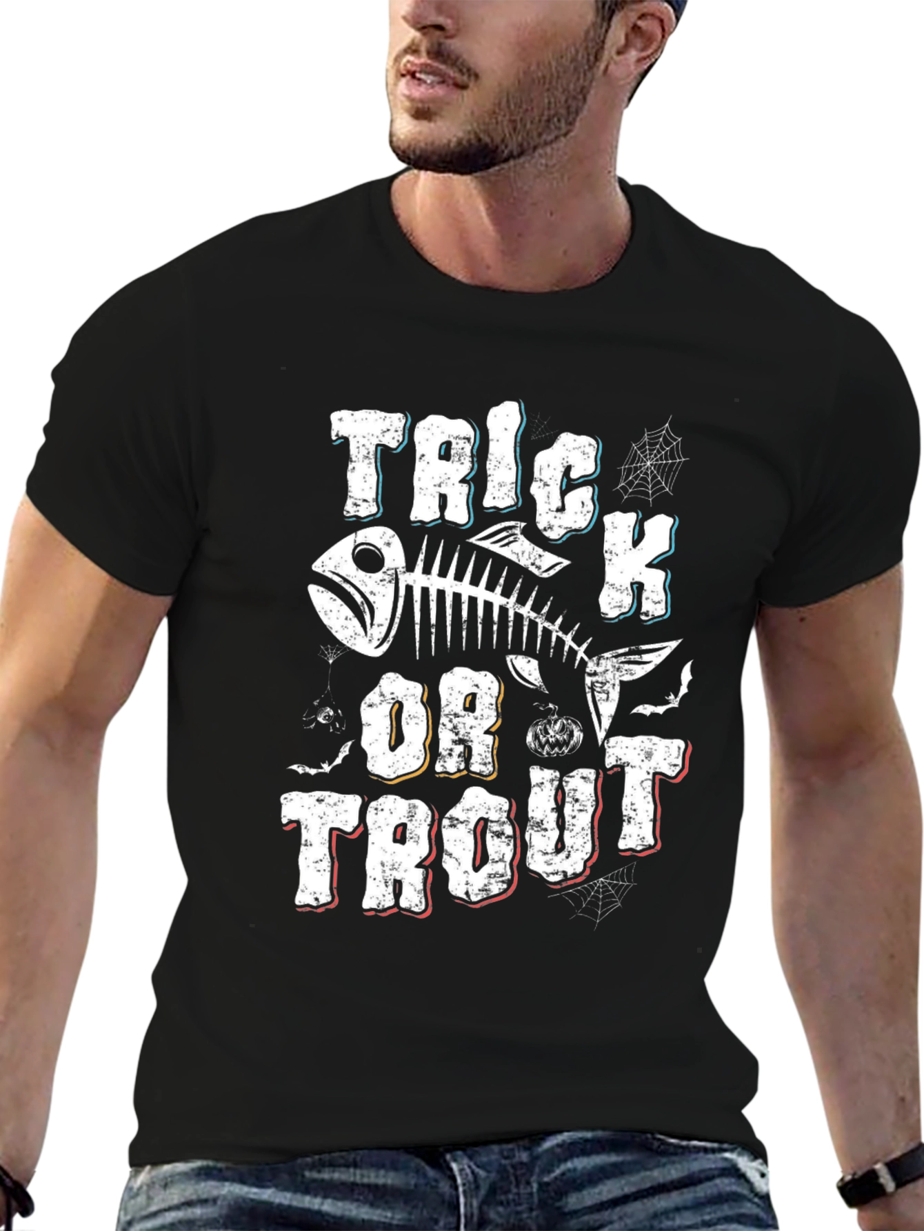 Trick or Trout Graphic T-Shirt