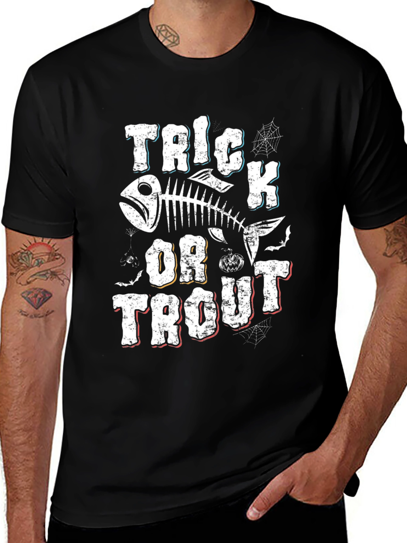Trick or Trout Graphic T-Shirt