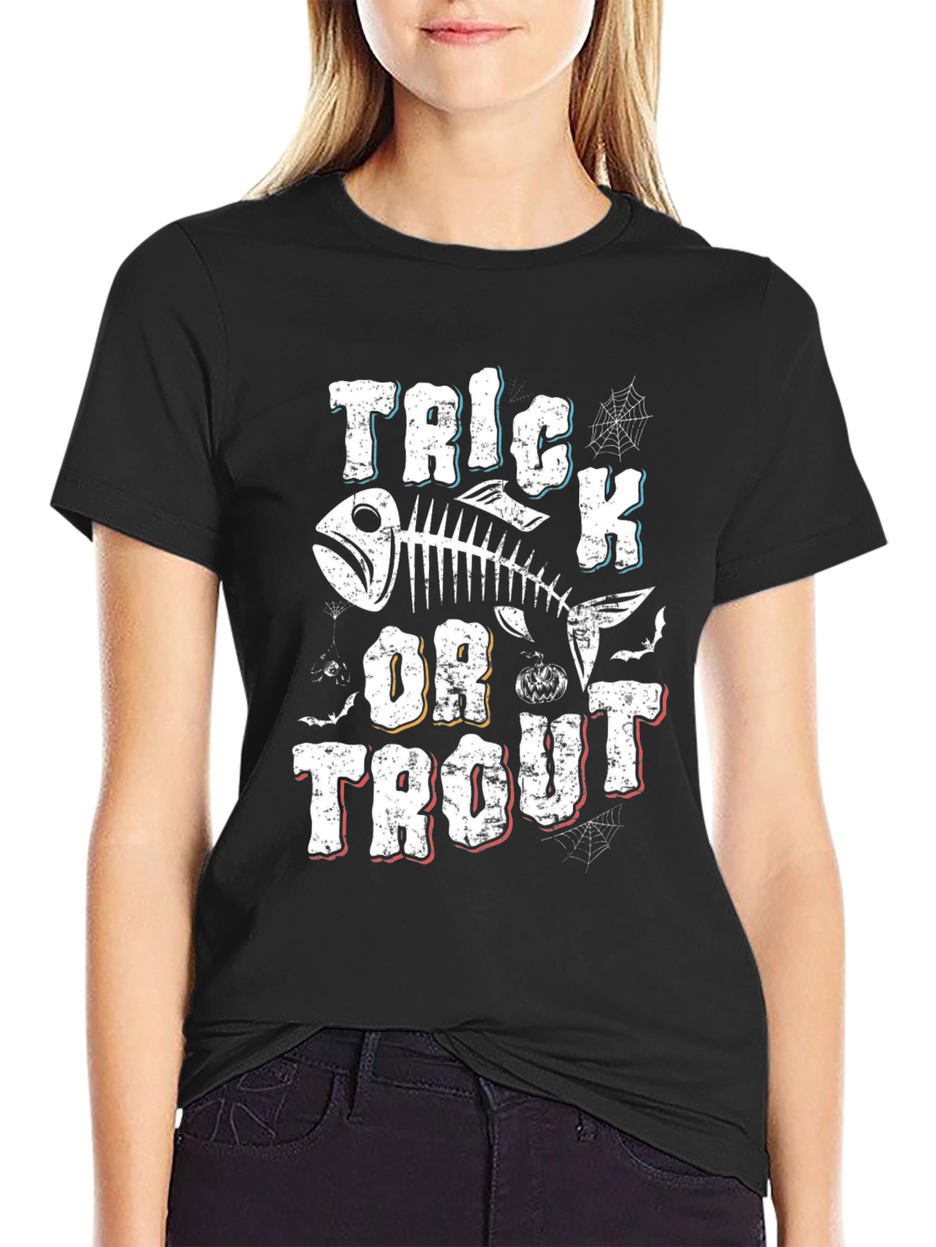 Trick or Trout Graphic T-Shirt