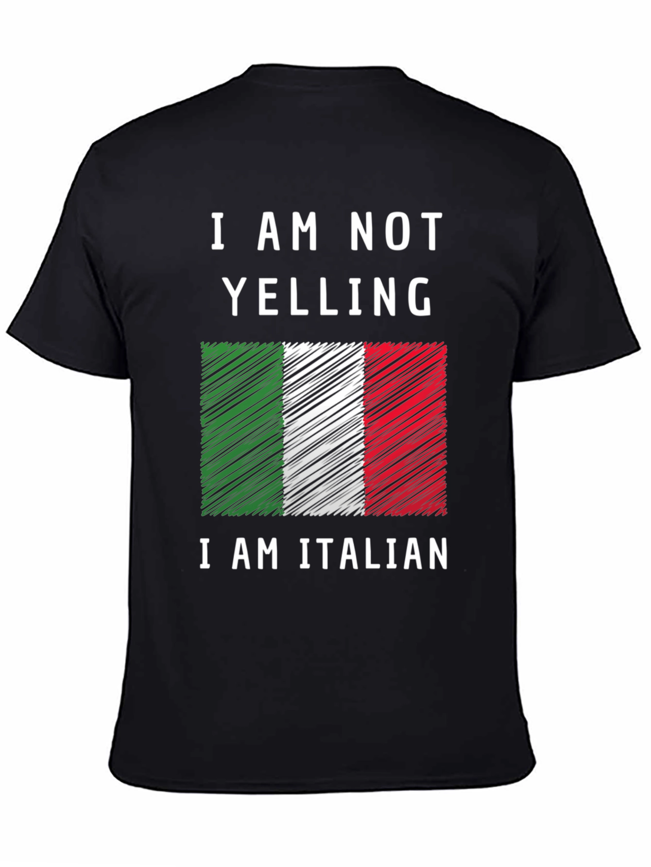 Italian Pride T-Shirt - I Am Not Yelling