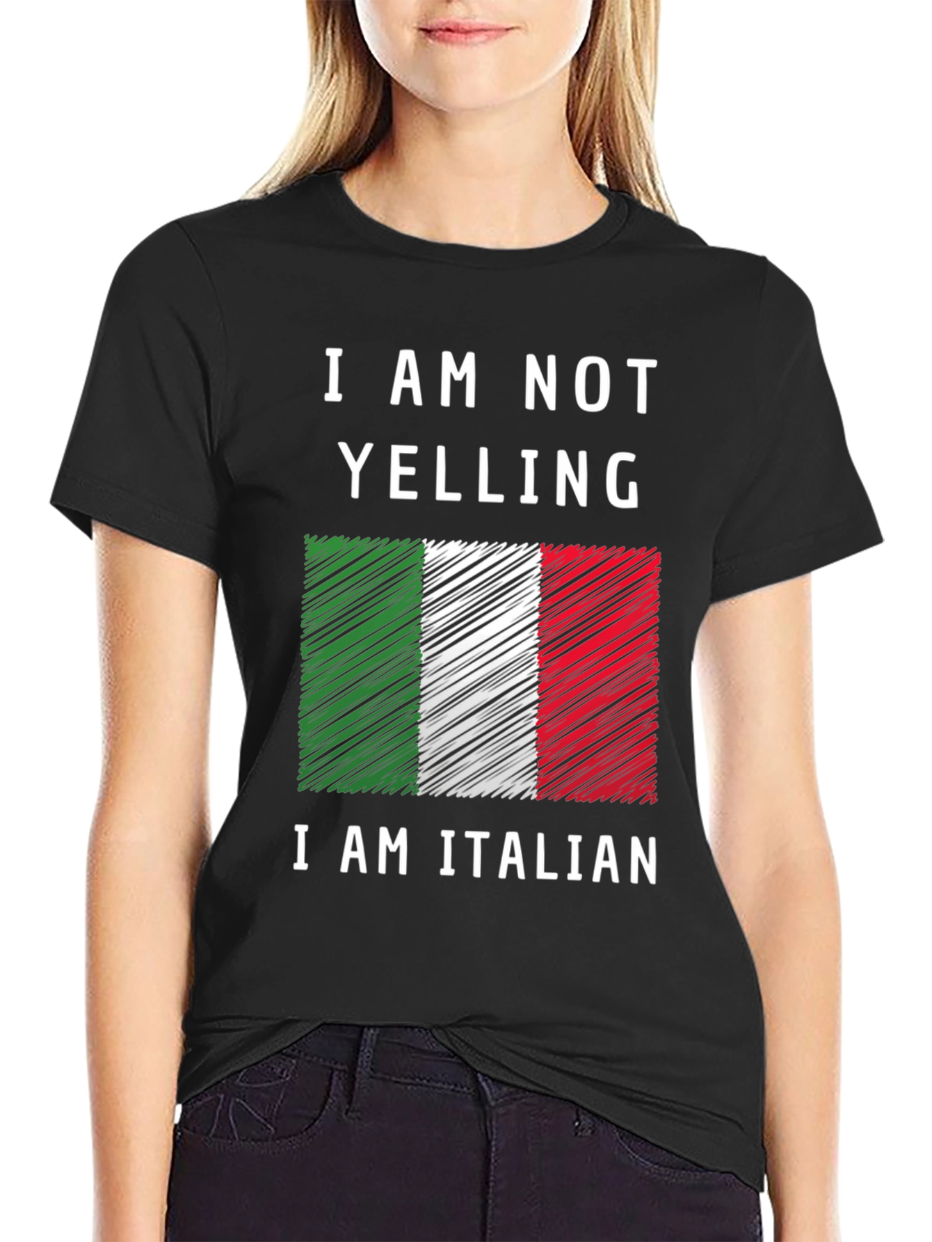 Italian Pride T-Shirt - I Am Not Yelling