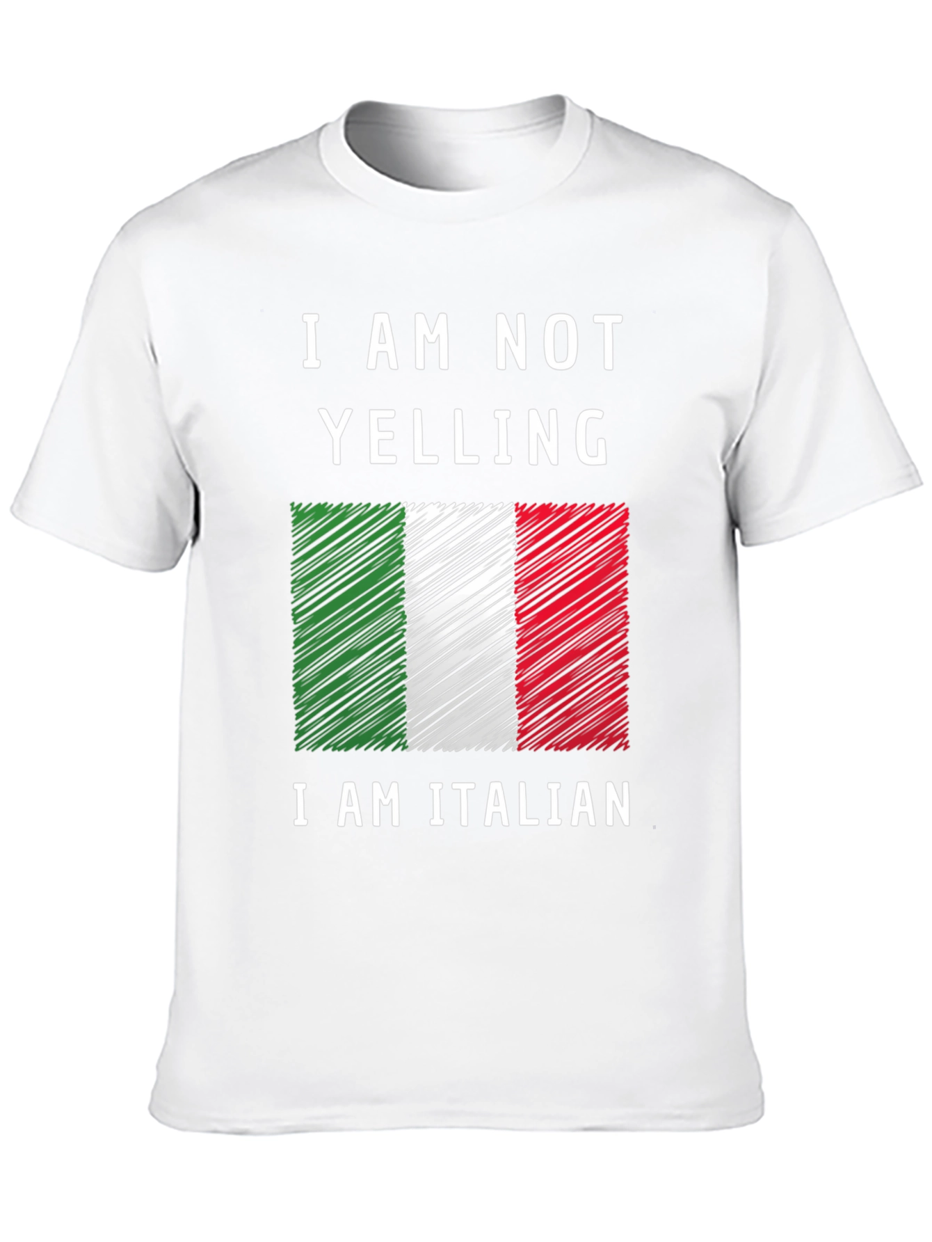 Italian Pride T-Shirt - I Am Not Yelling