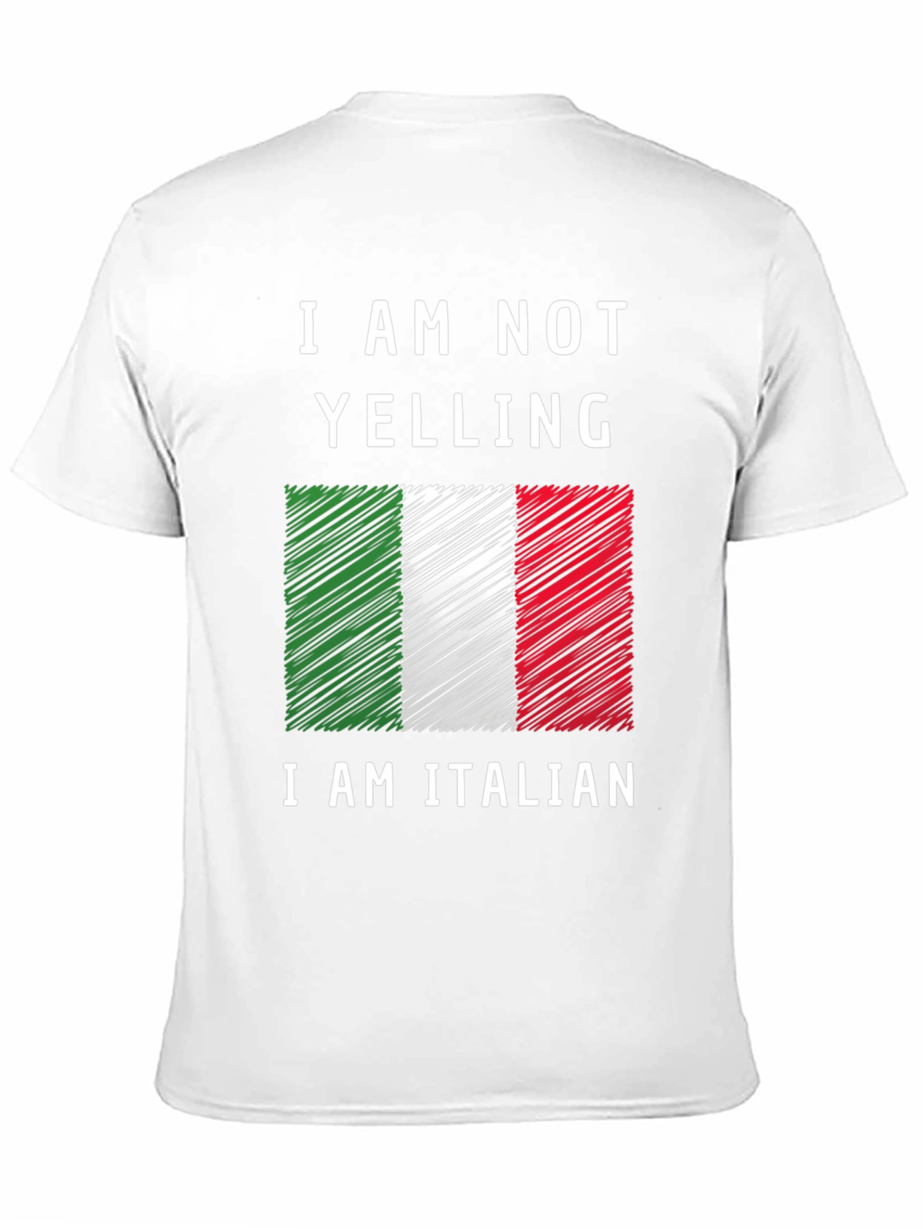 Italian Pride T-Shirt - I Am Not Yelling