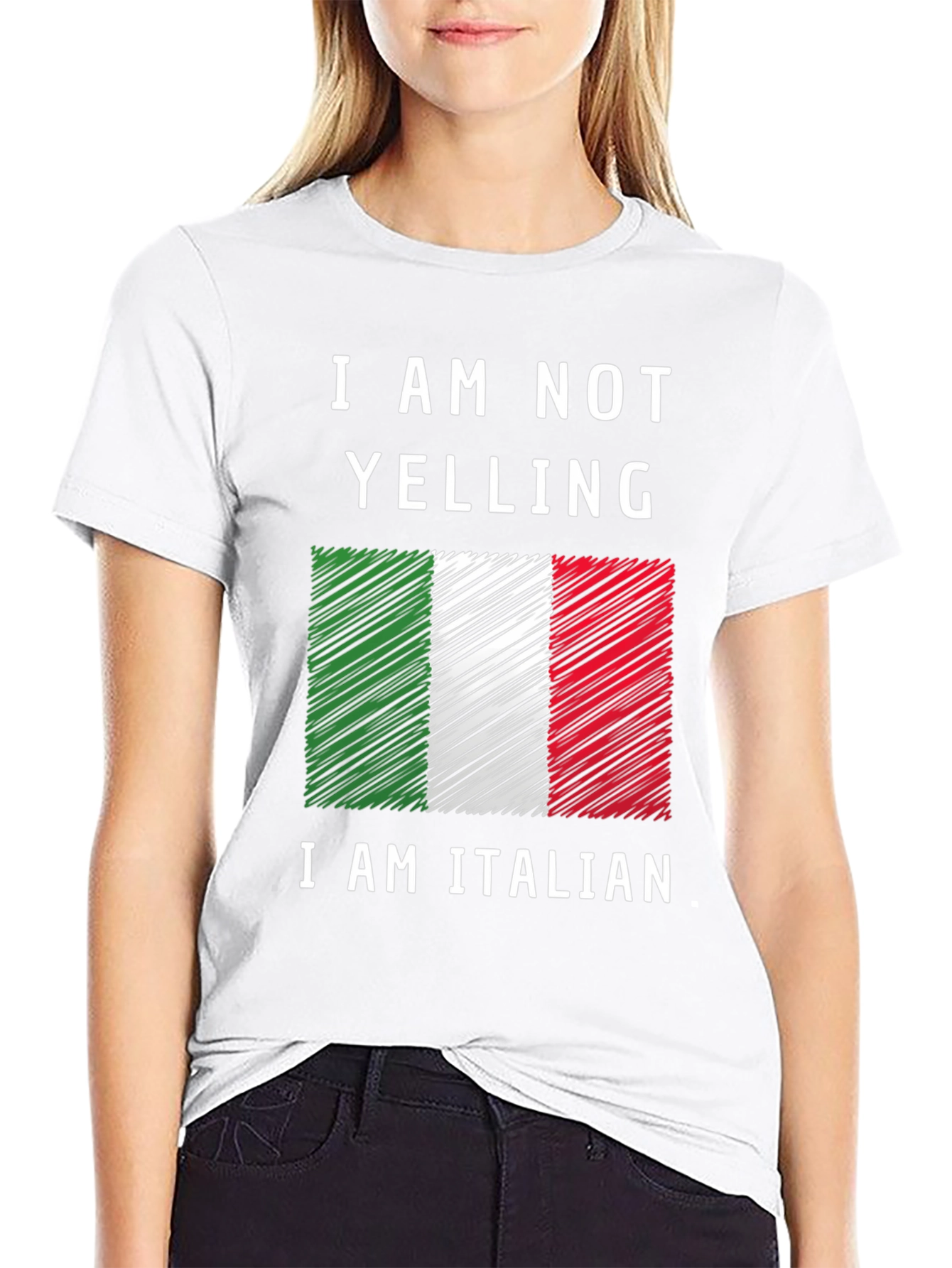 Italian Pride T-Shirt - I Am Not Yelling