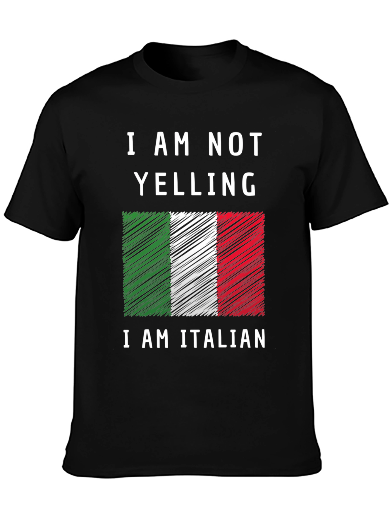 Italian Pride T-Shirt - I Am Not Yelling