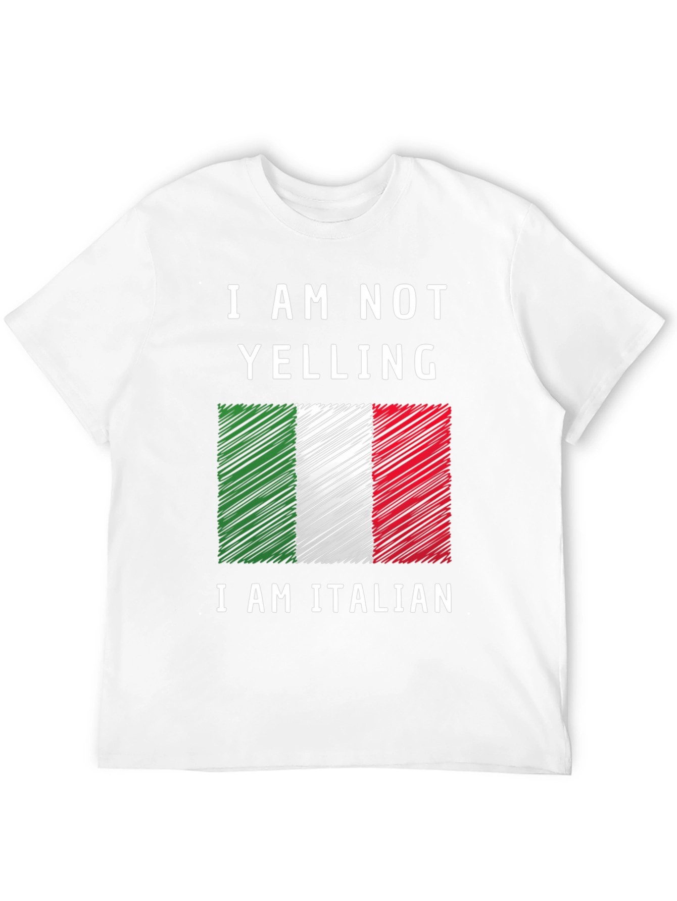 Italian Pride T-Shirt - I Am Not Yelling