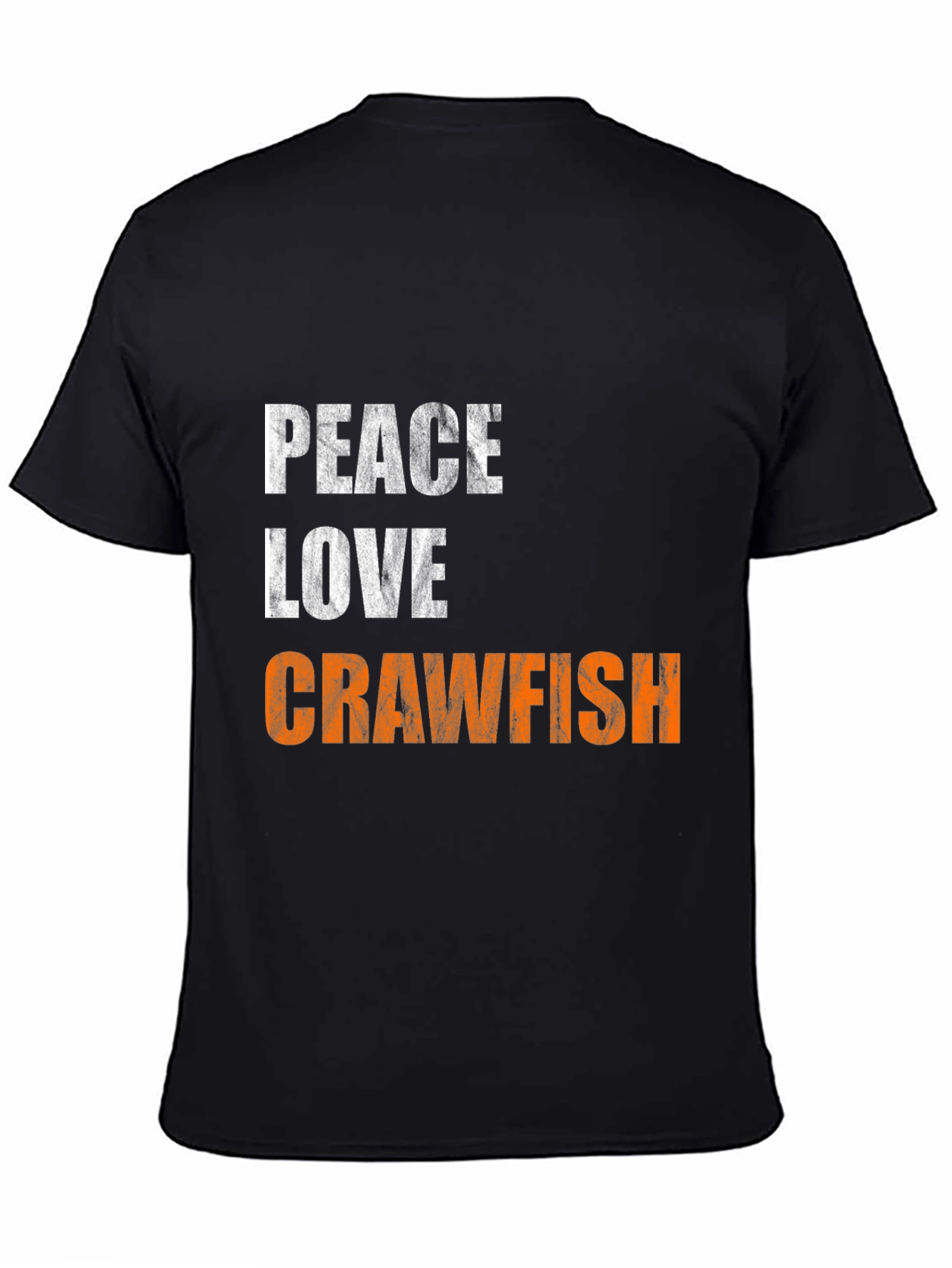 Peace Love Crawfish Graphic T-Shirt