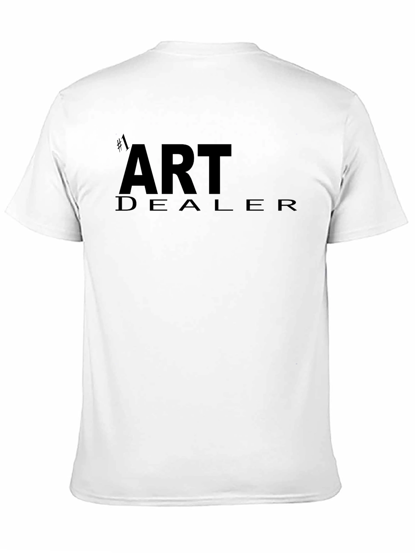Art Dealer Black Graphic T-Shirt