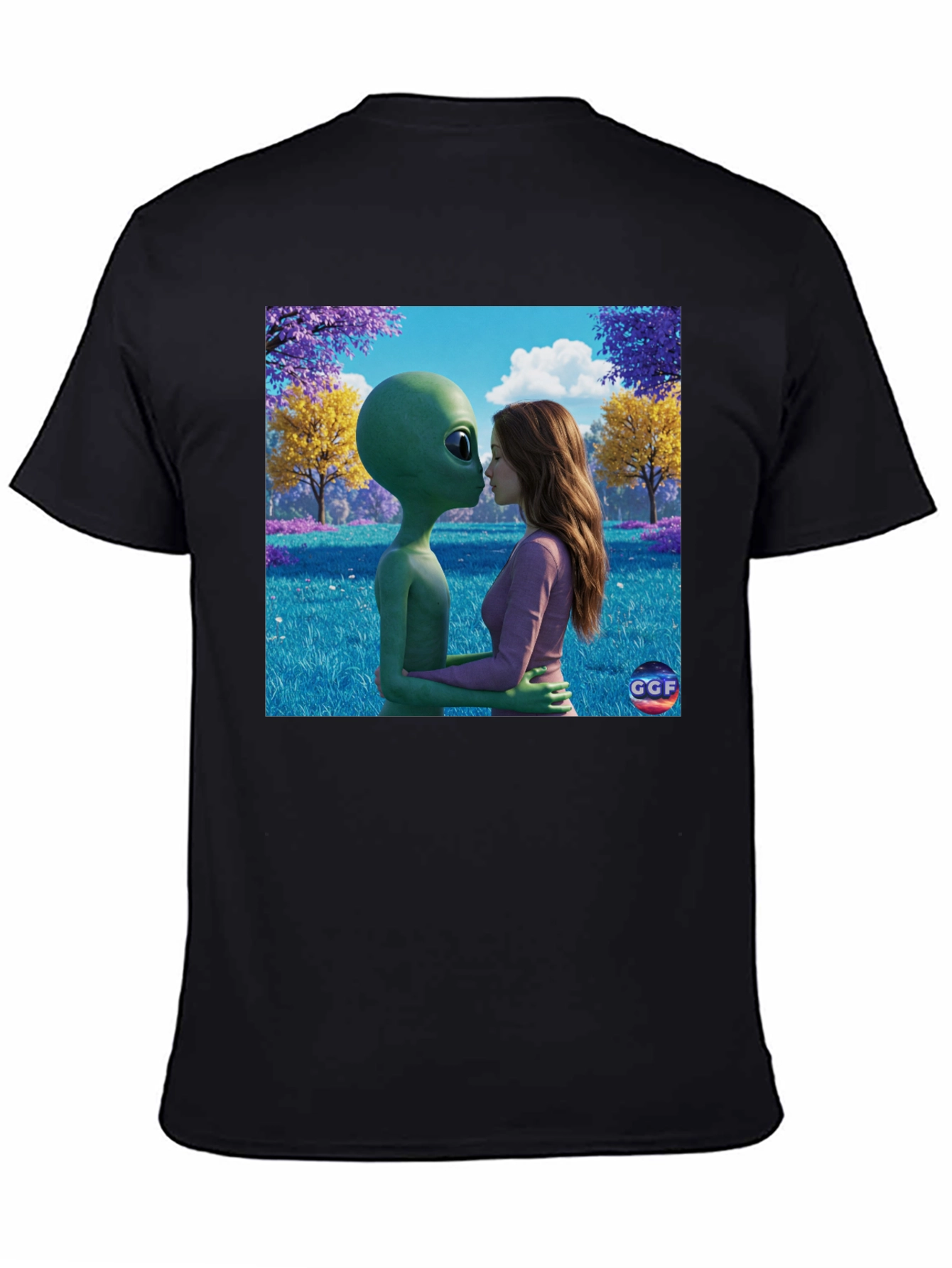 Alien Romance Graphic Tee - Express Your Unique Style