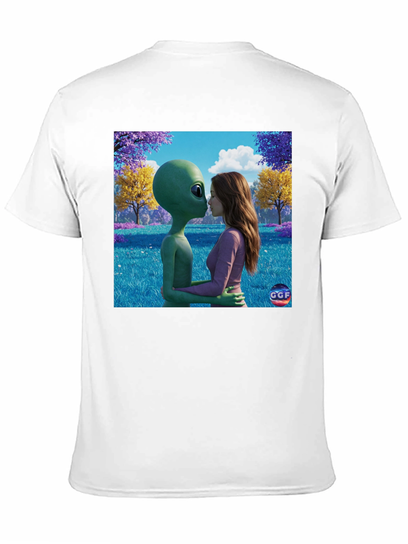 Alien Romance Graphic Tee - Express Your Unique Style