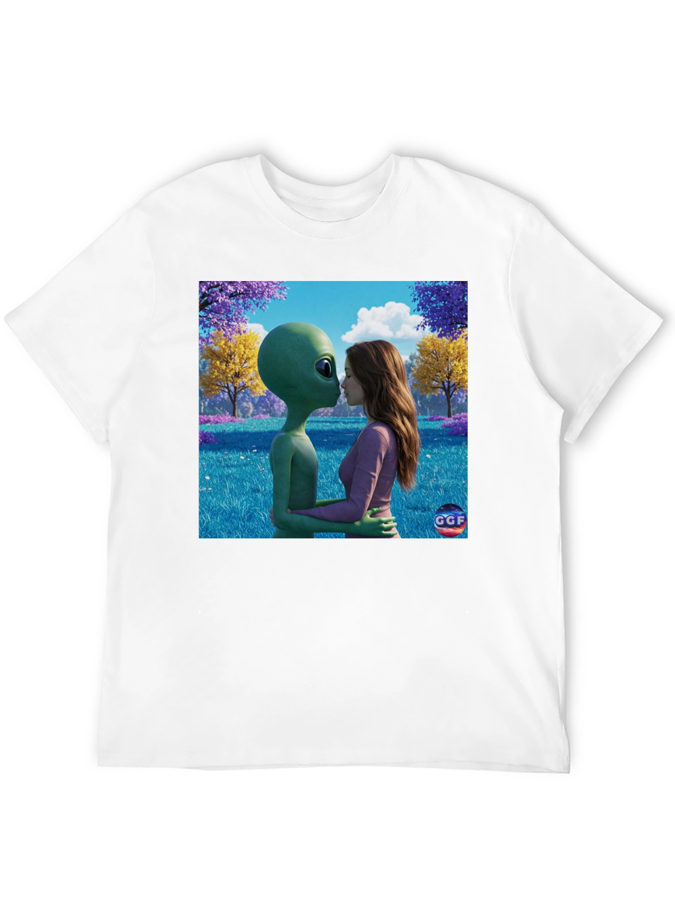 Alien Romance Graphic Tee - Express Your Unique Style