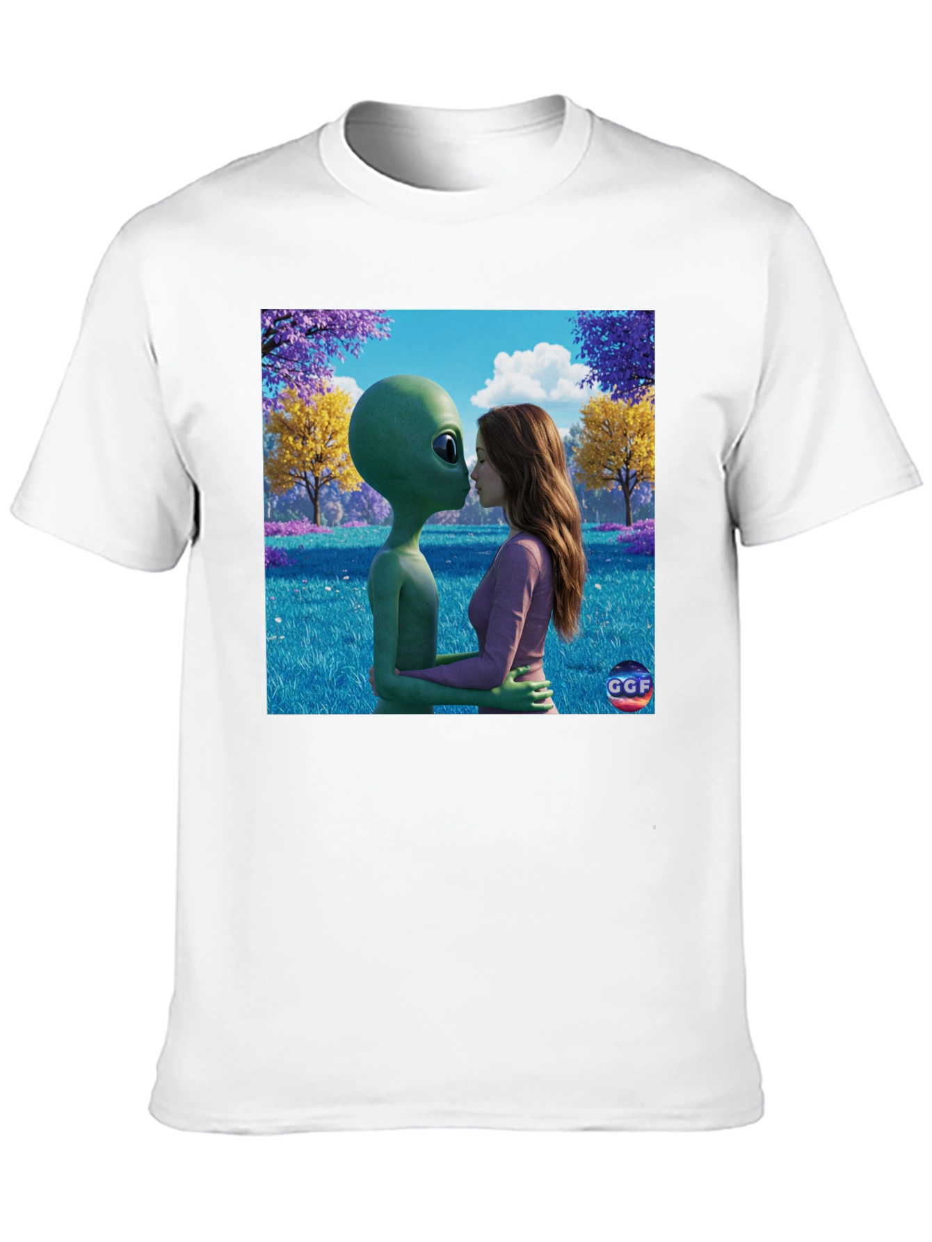 Alien Romance Graphic Tee - Express Your Unique Style