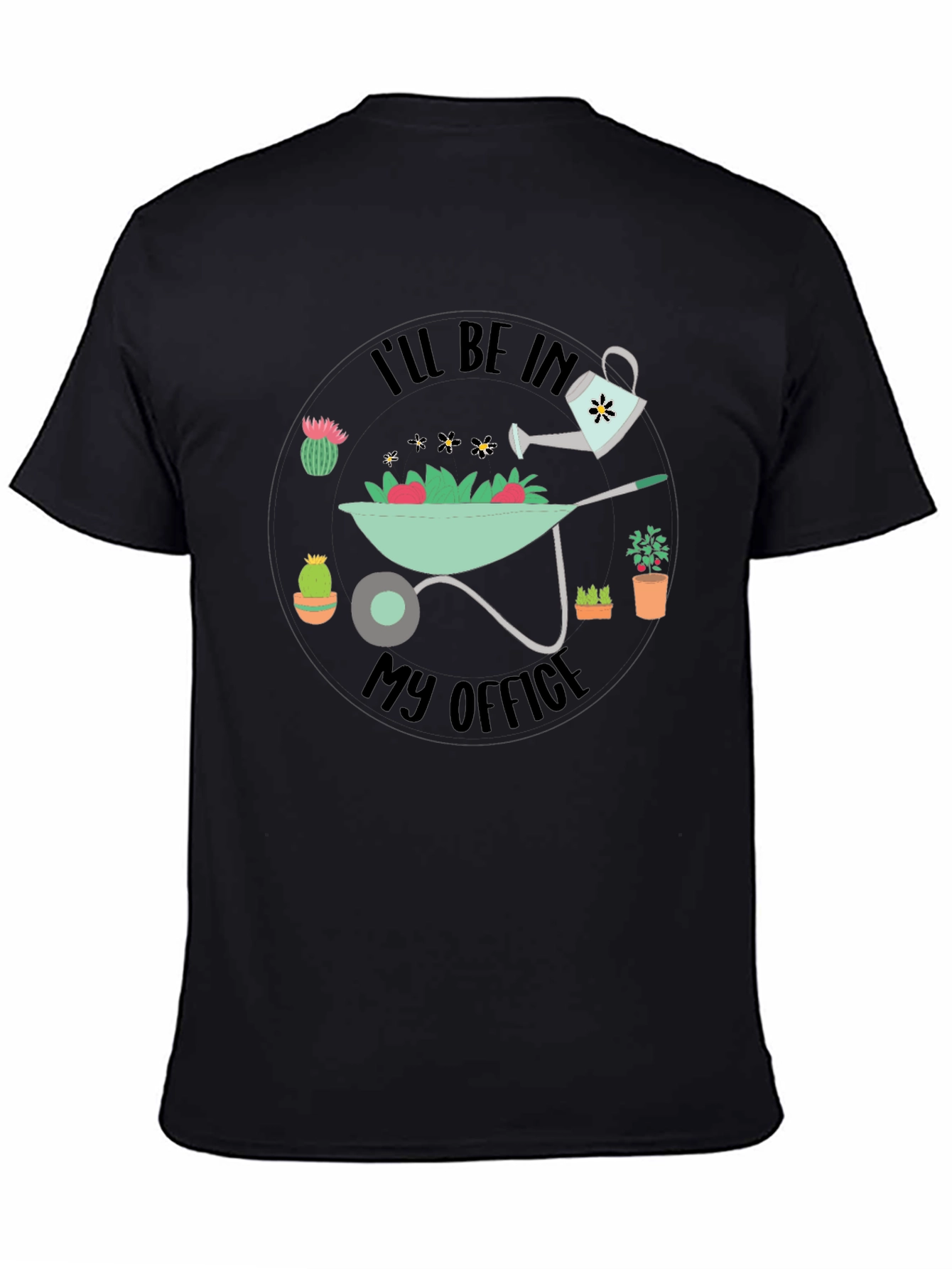 Gardening Office Graphic T-Shirt