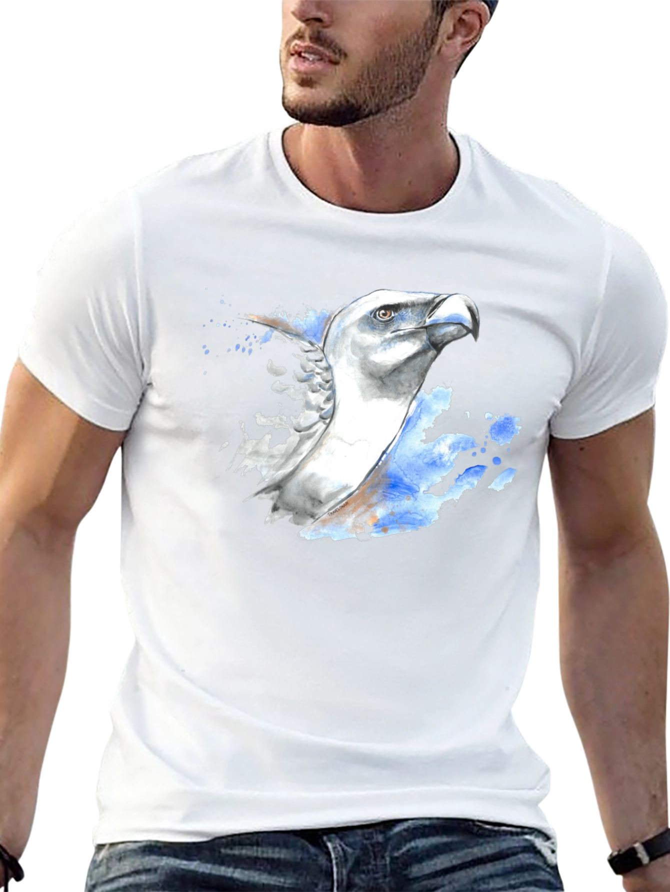 Watercolor Eagle T-Shirt