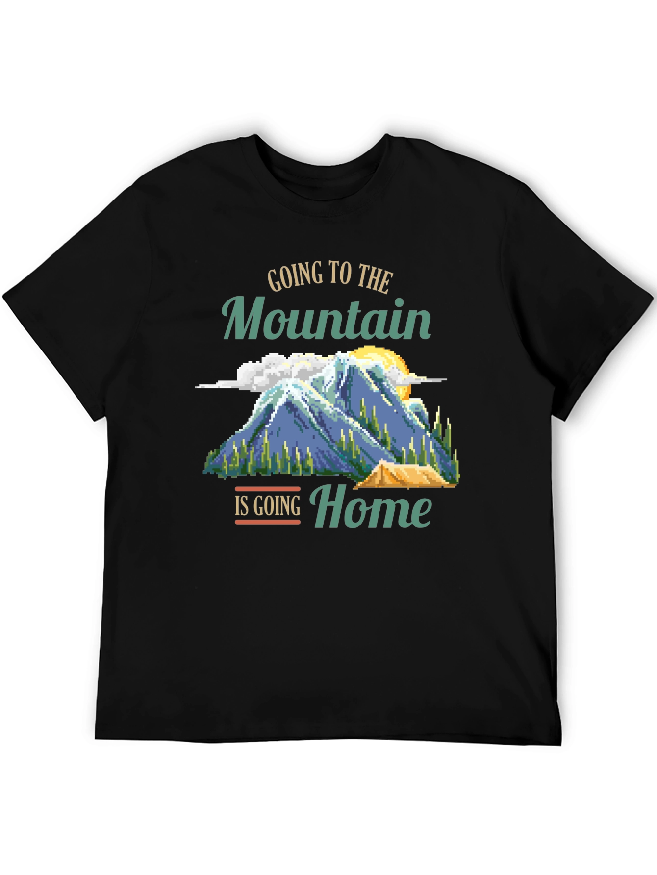 Mountain Home T-Shirt: Nature Lover Tee