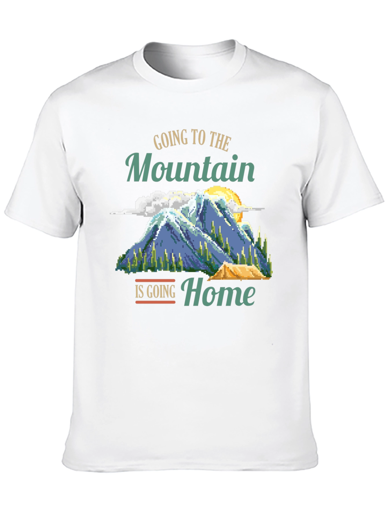 Mountain Home T-Shirt: Nature Lover Tee