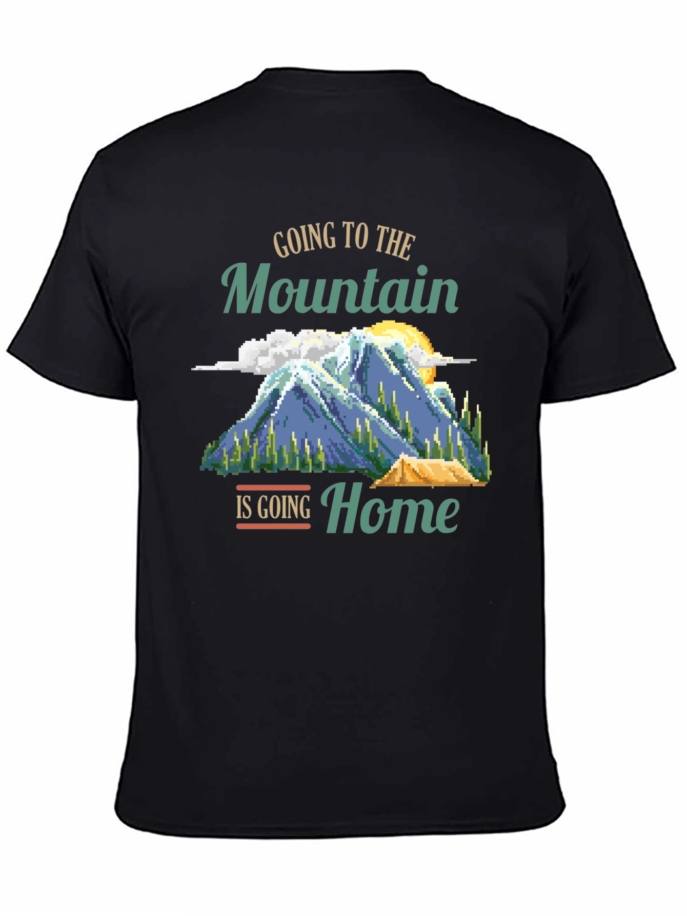 Mountain Home T-Shirt: Nature Lover Tee