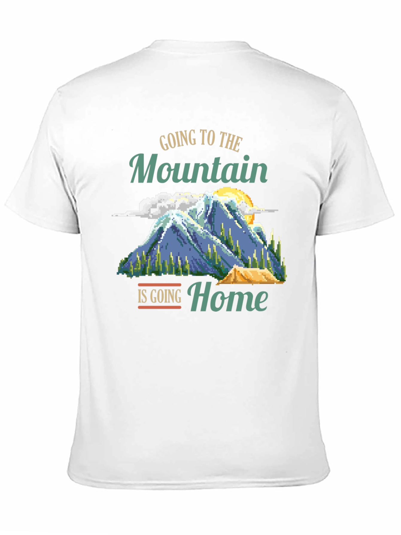 Mountain Home T-Shirt: Nature Lover Tee