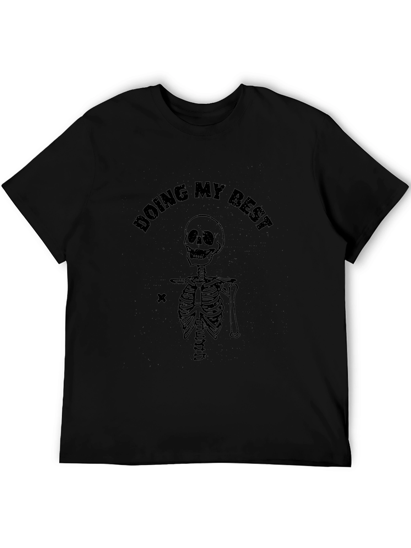 Doing My Best Skeleton Graphic T-Shirt
