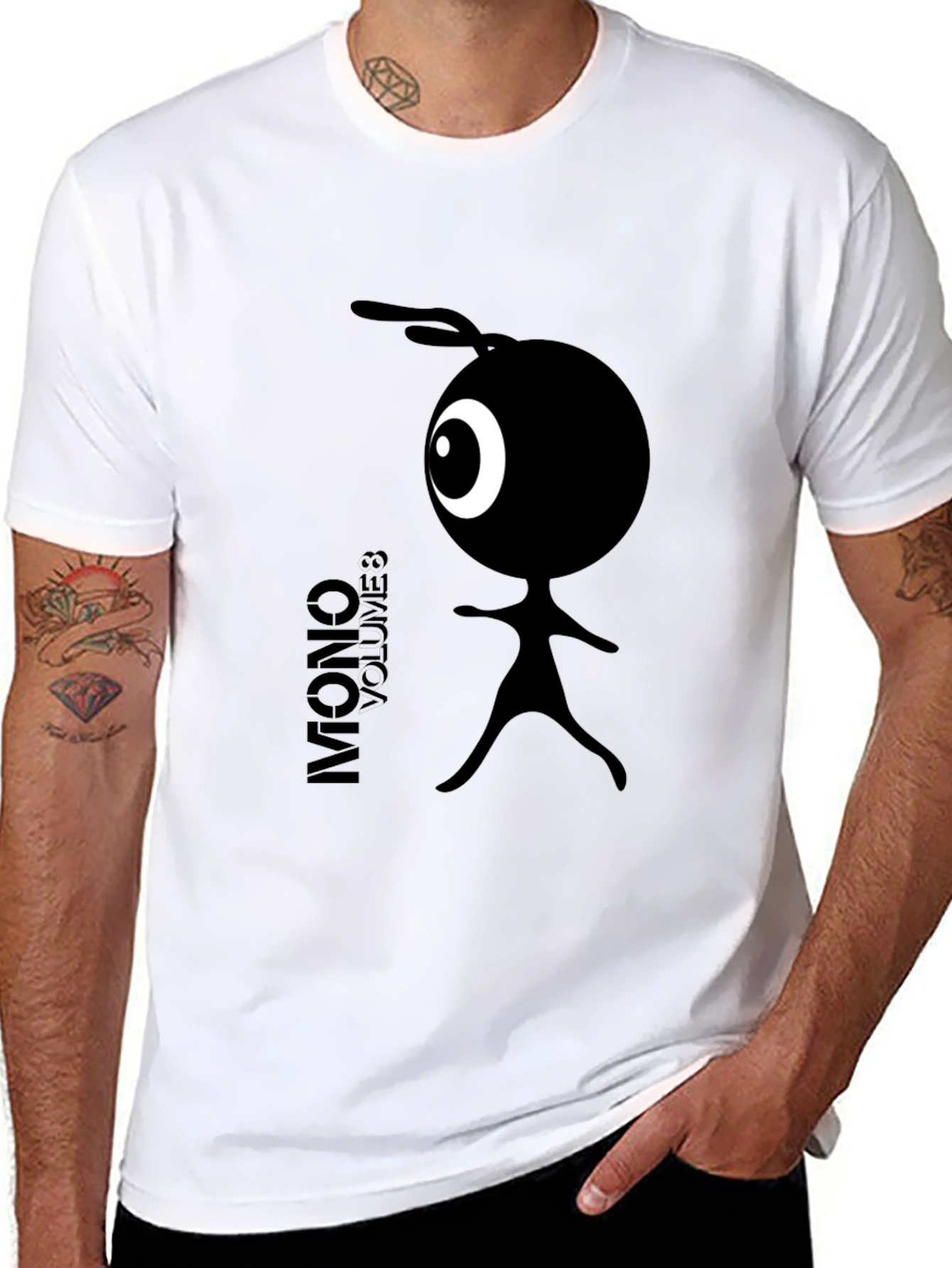Mono Volume 3 Graphic T-Shirt - Stylish Black Tee