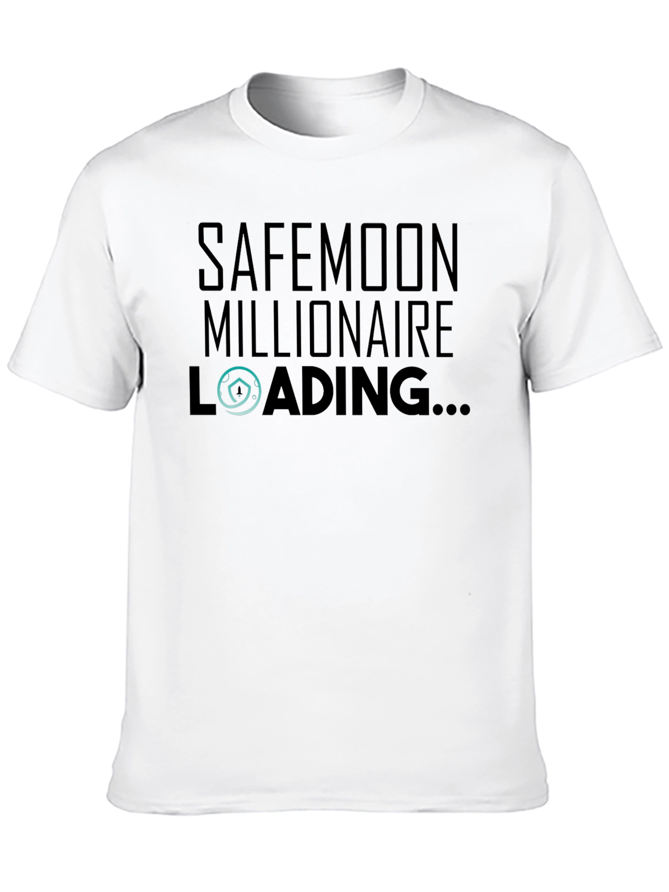 Safemoon Millionaire Loading Black Tee