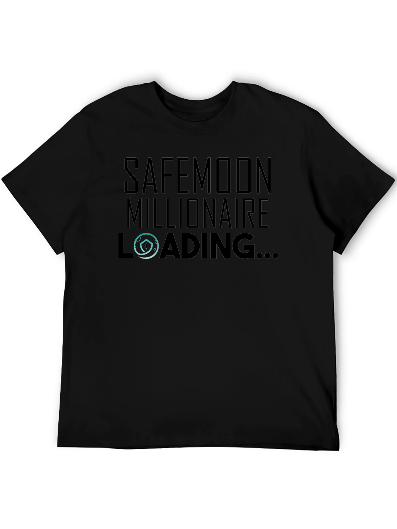 Safemoon Millionaire Loading Black Tee